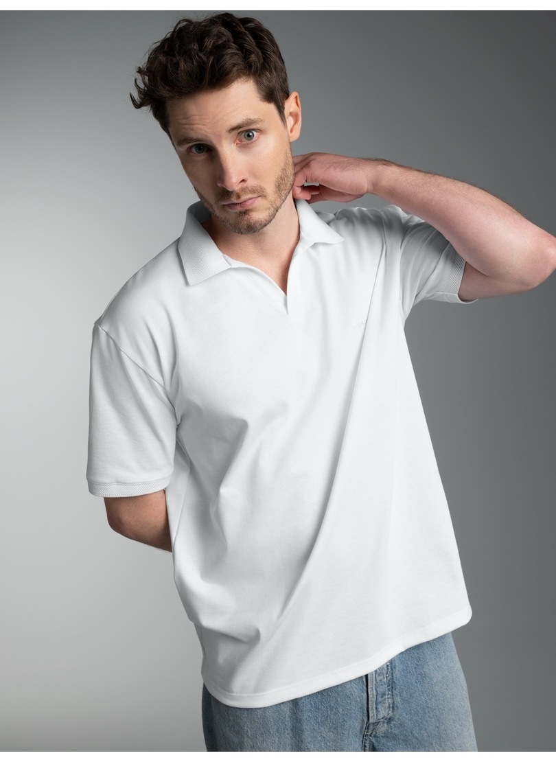 Image of Trigema Poloshirt "TRIGEMA Poloshirt DELUXE ohne Knopfleiste" 1