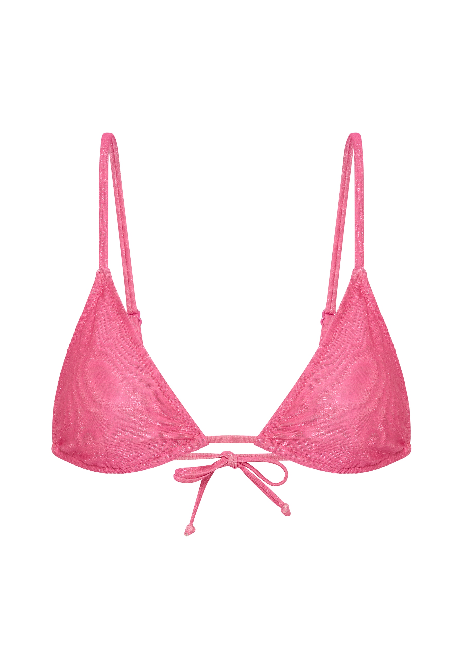 LSCN by LASCANA Top bikini triangle »Gladys« in trendiger Glitzeroptik