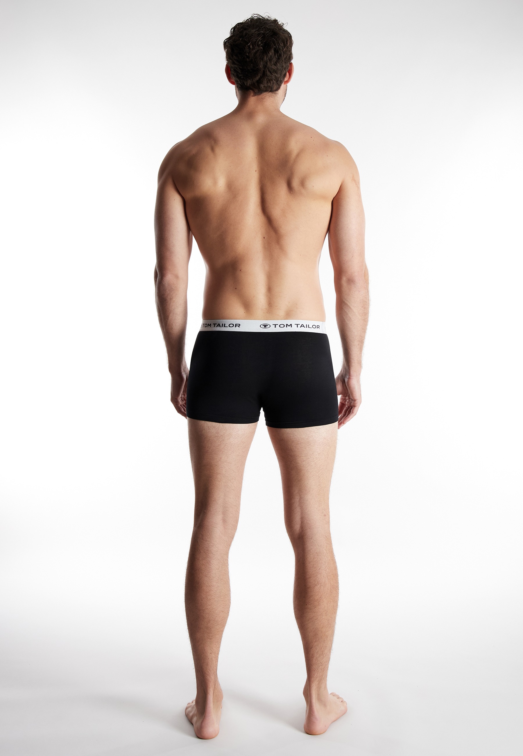 TOM TAILOR Boxershorts »Buffer« weich, bequem, basic, eng, Logobund, Baumwollmix