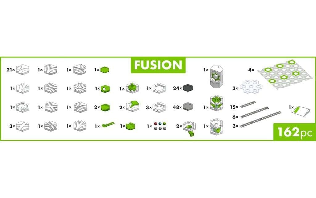 Ravensburger Piste de billes »Ravensburger Kugelbahn Zubehör GraviTrax BASE Action-Set Fusion«