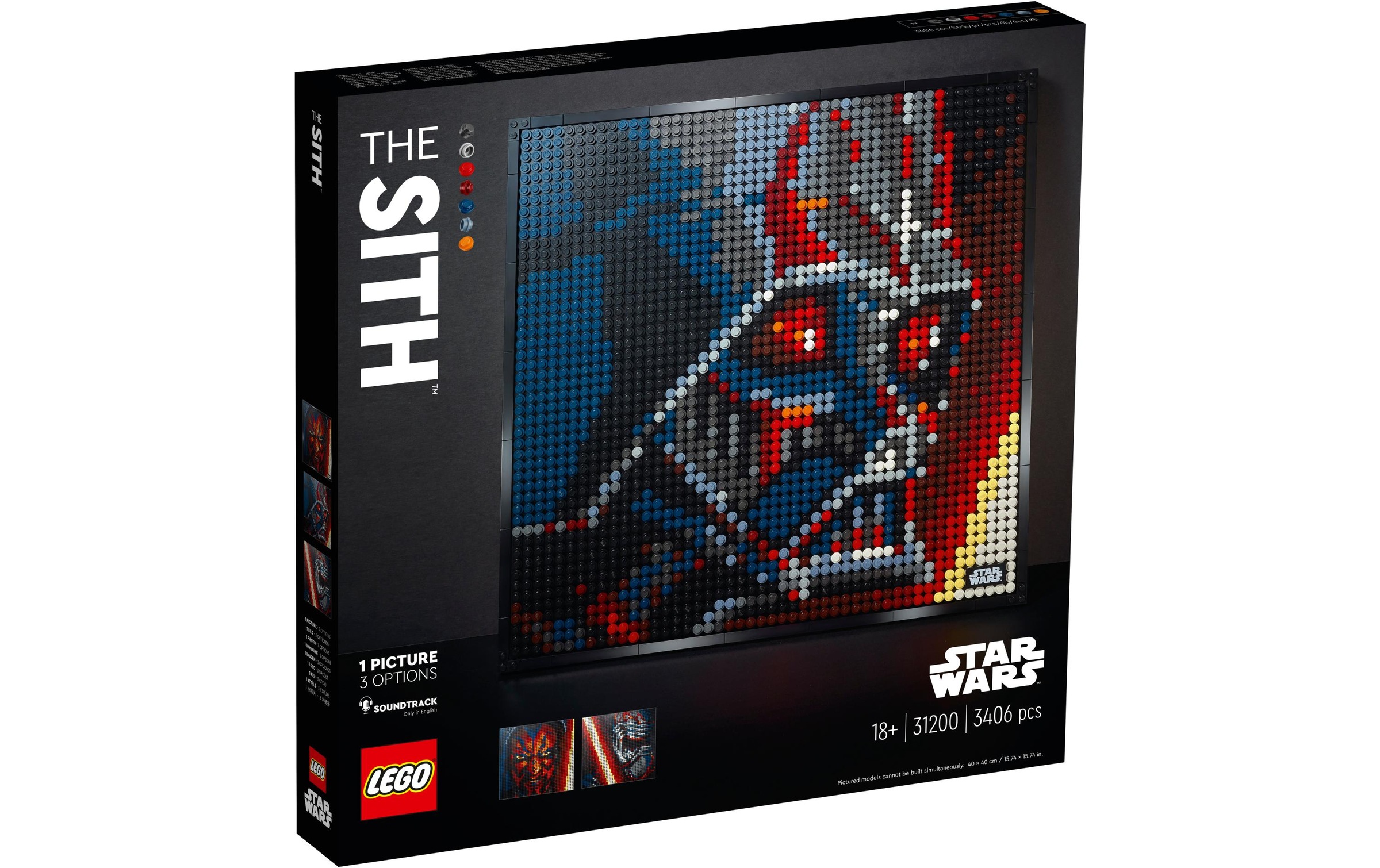 Image of LEGO® Spielbausteine »Art Star Wars: Die Sith-Kunstbild 31200«, (3406 St.) bei Ackermann Versand Schweiz