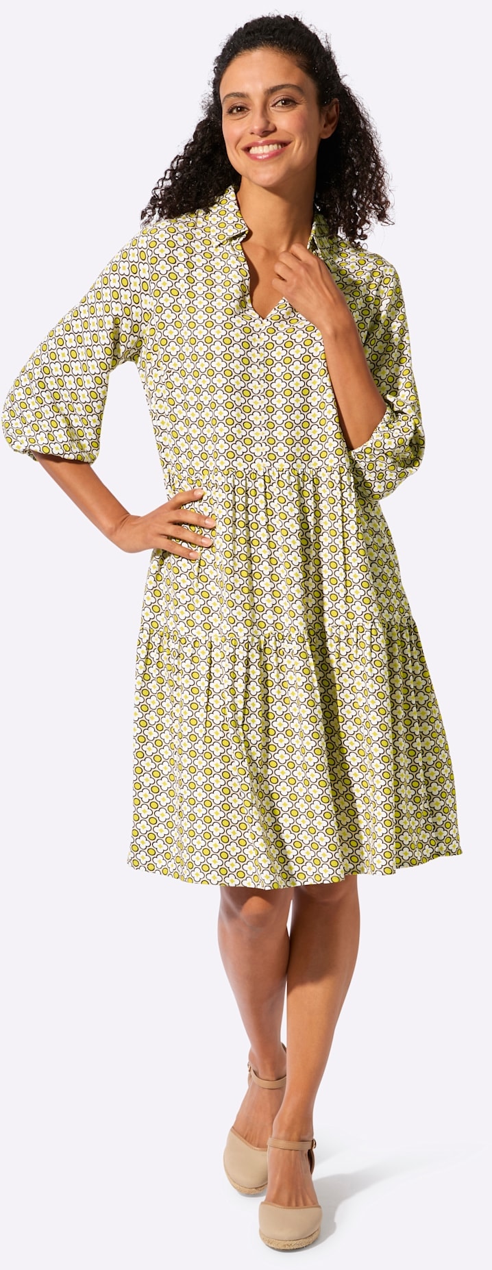Inspirationen Robe imprimée »Druck-Kleid«