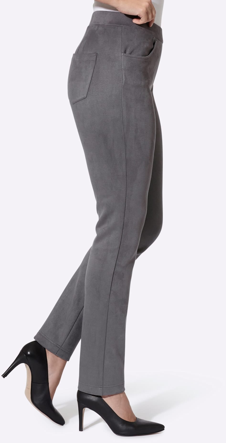 heine Pantalon imitation cuir