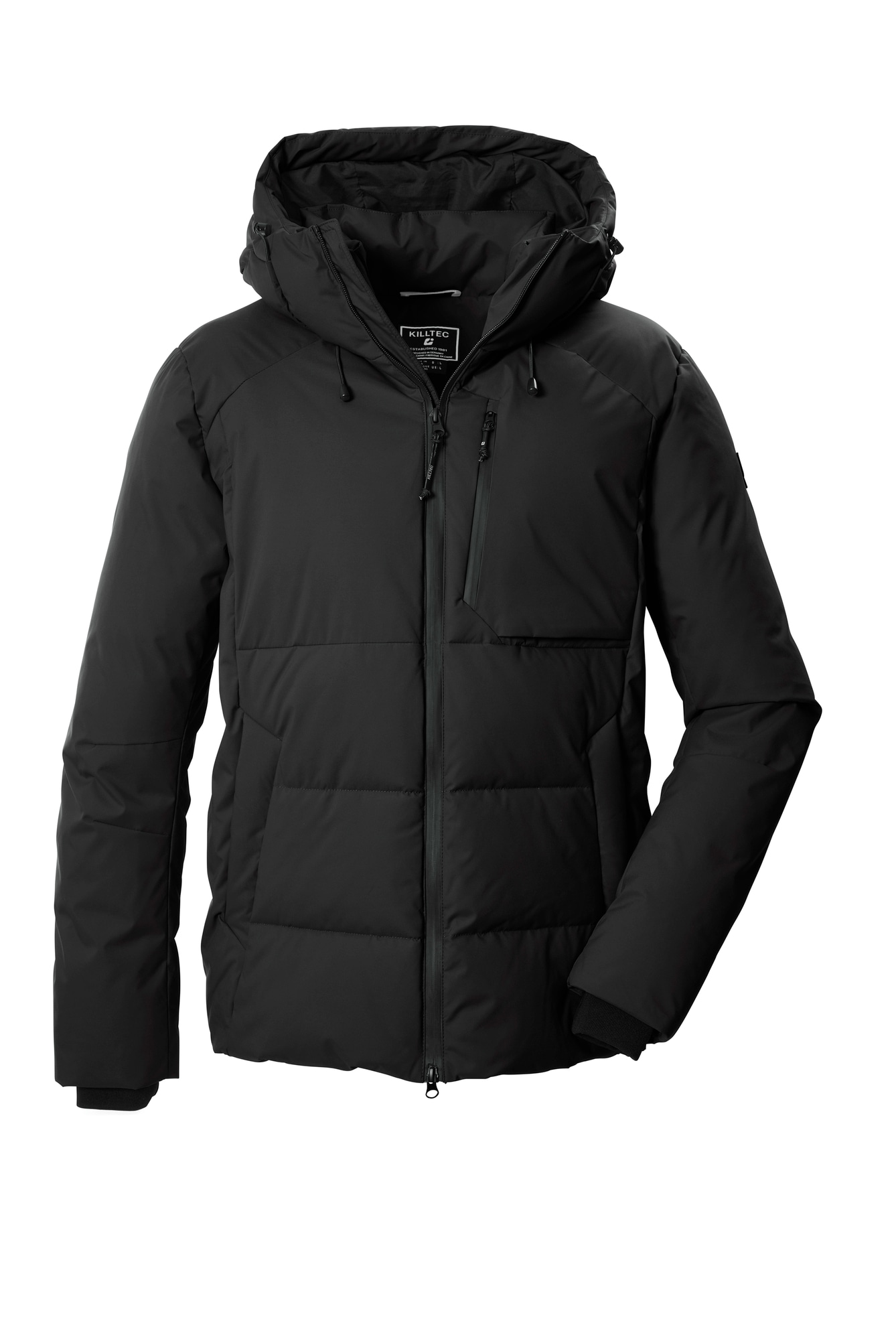 Image of Killtec Winterjacke "KOW 12 MN QLTD JCKT" mit Kapuze winddicht, wasserabweisend, mit verstellbarer Kapuze, atmungsaktiv