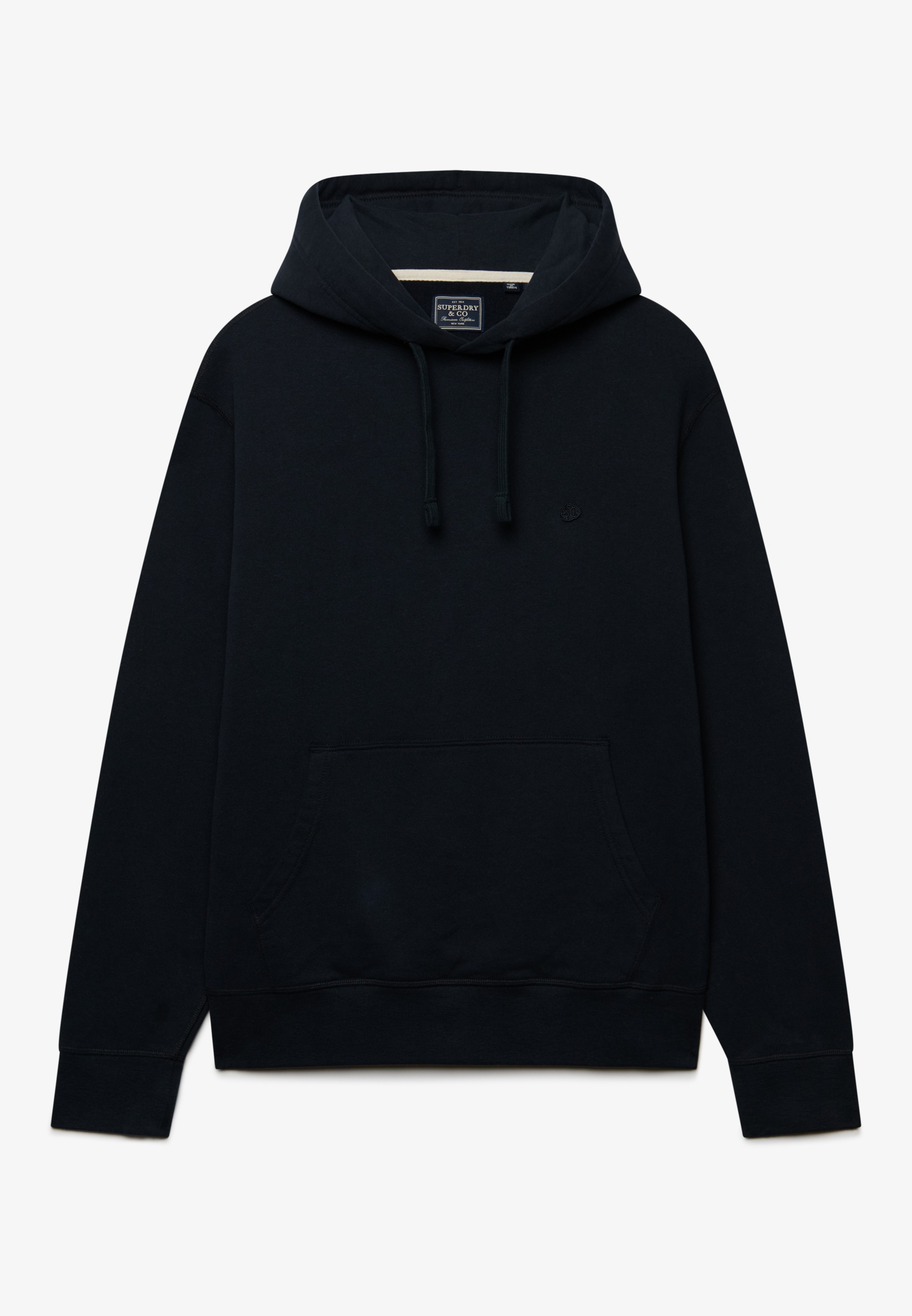 Superdry Sweat à capuche »ESSENTIAL SDCO LOGO HOOD«, mélange coton, coupe régulière
