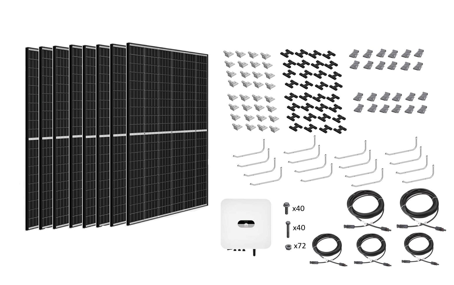 Solarmodul »Solar-pac 3440 Flachdach Huawei«