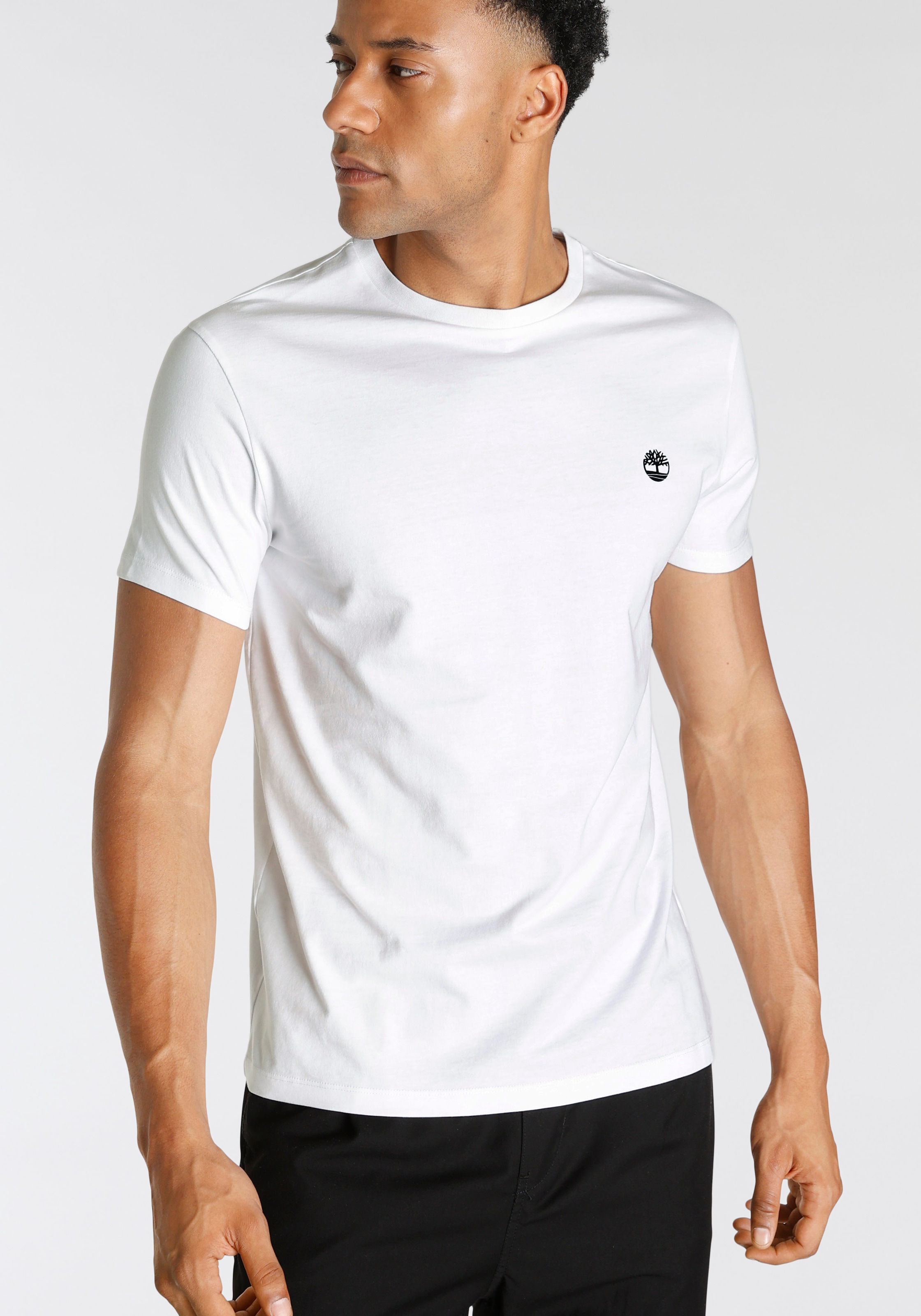 Timberland T-Shirt »3xPack Basic Jersey Crew Tee Slim Multi Color«
