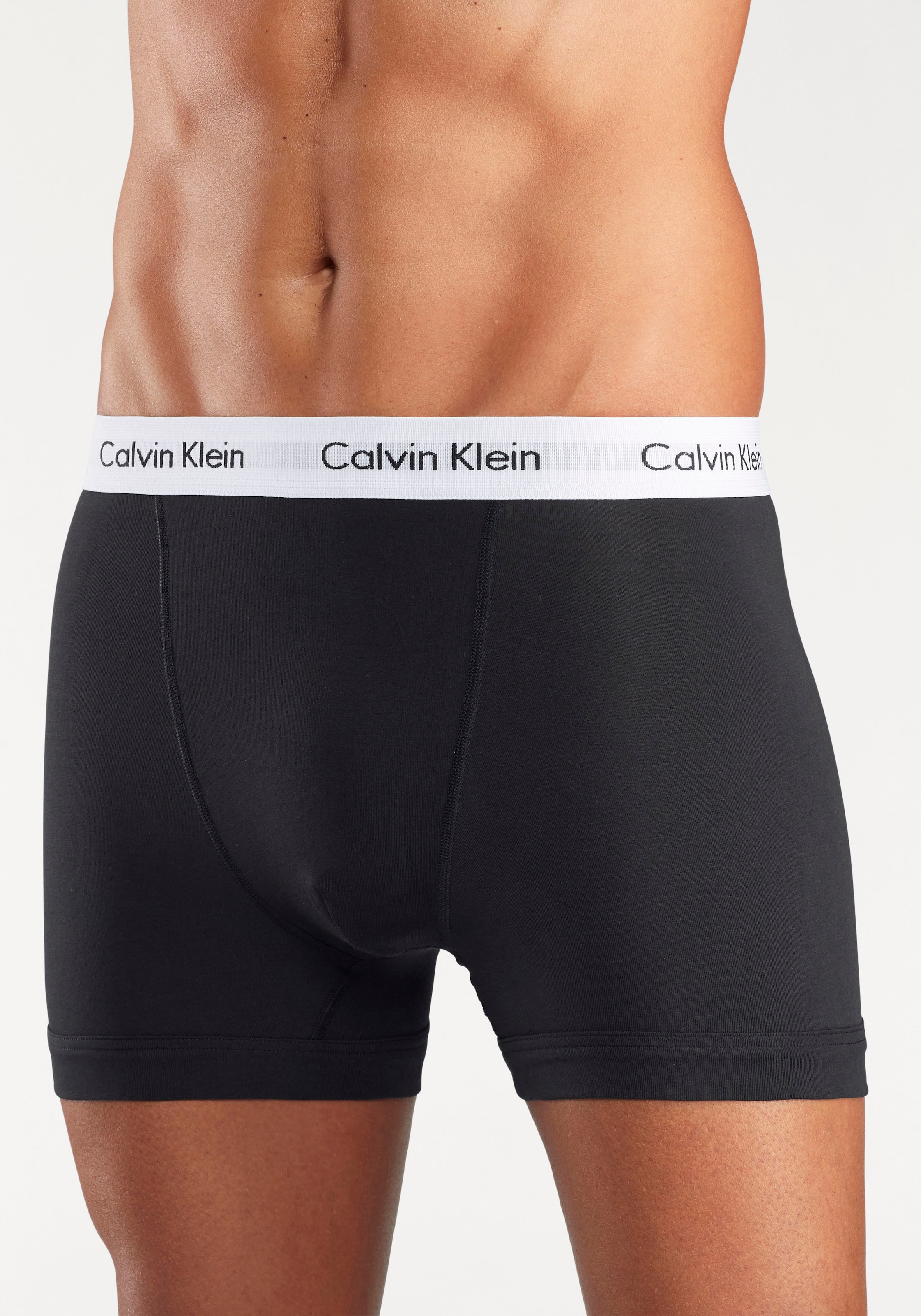 Calvin Klein Underwear Boxer »CK Boxer 3x« 3 cuis mit Logoschriftzug am Bund