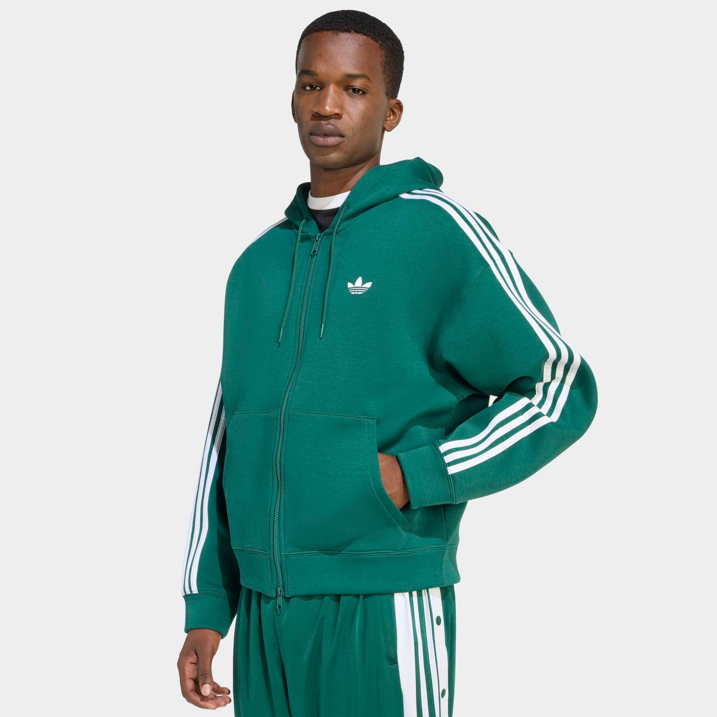 adidas Originals Sweat à capuche »ADIDAS ADICOLOR SPACER, OVERSIZED«, mit Reissverschluss, lockere Oversize-Passform
