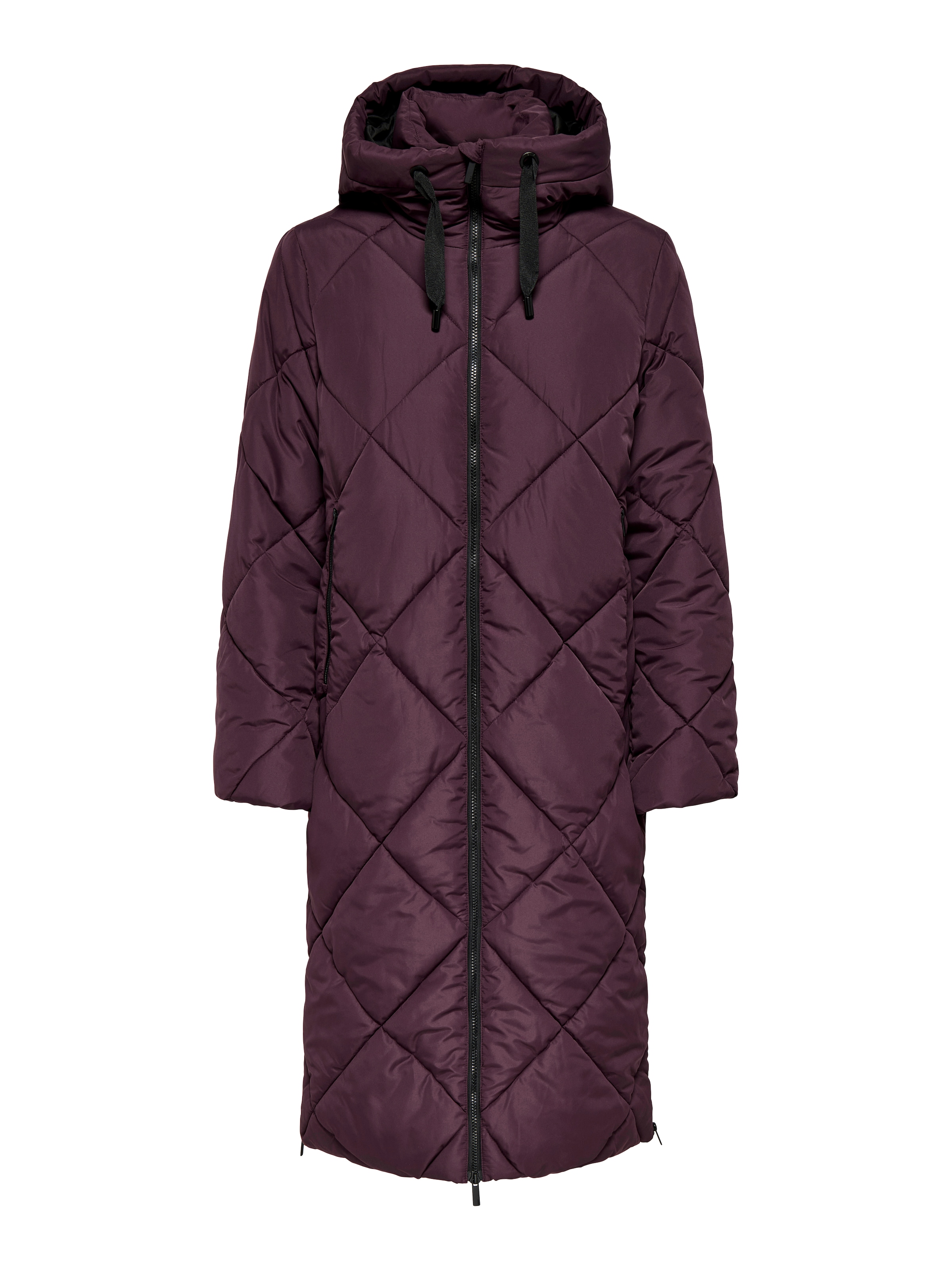 ONLY Manteau matelassé »ONLMAGGI LONG HOOD PUFFER CC OTW« Kunstfaser