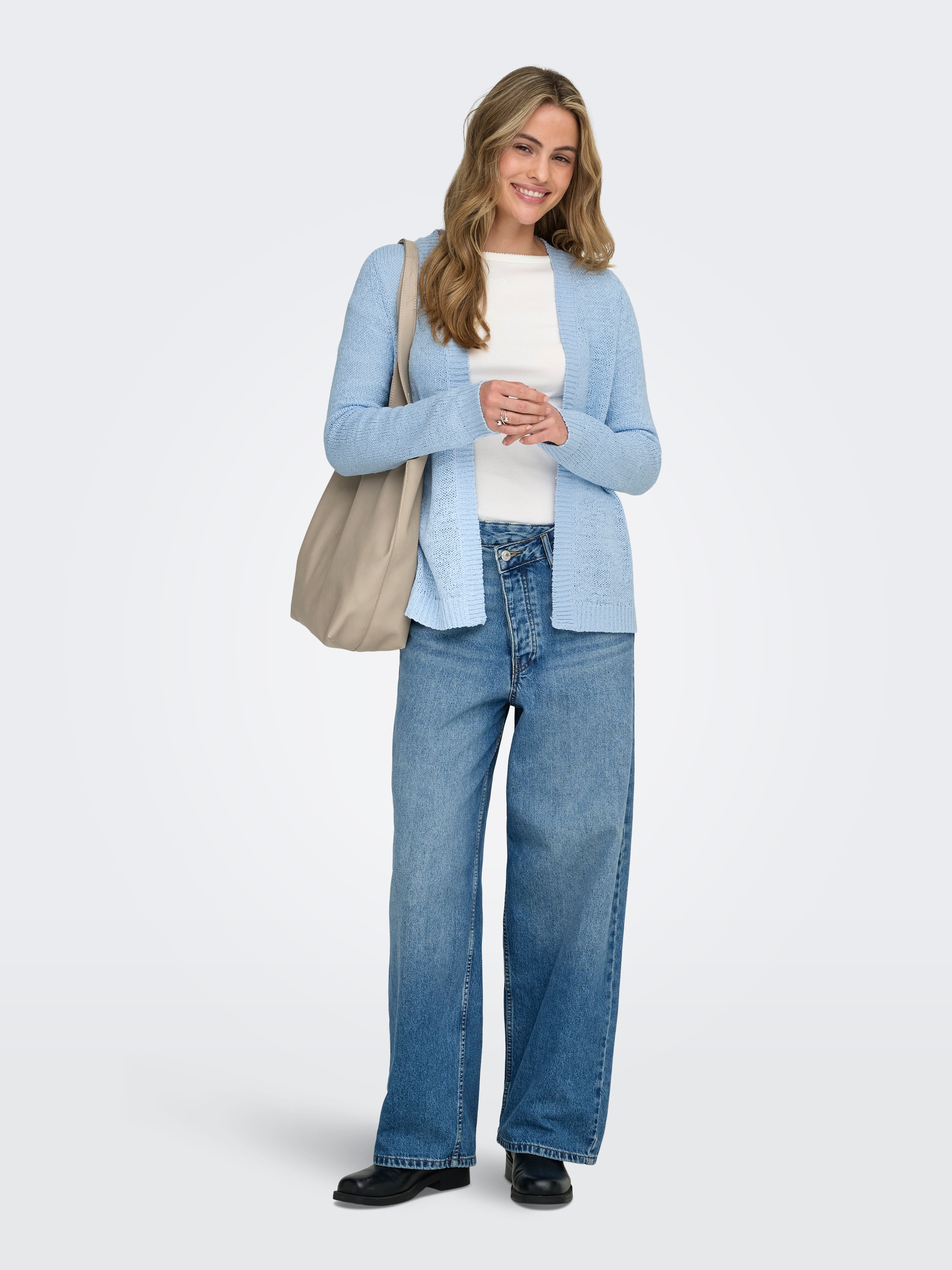 ONLY Veste en tricot »ONLGEENA LS OPEN CARDIGAN KNT«