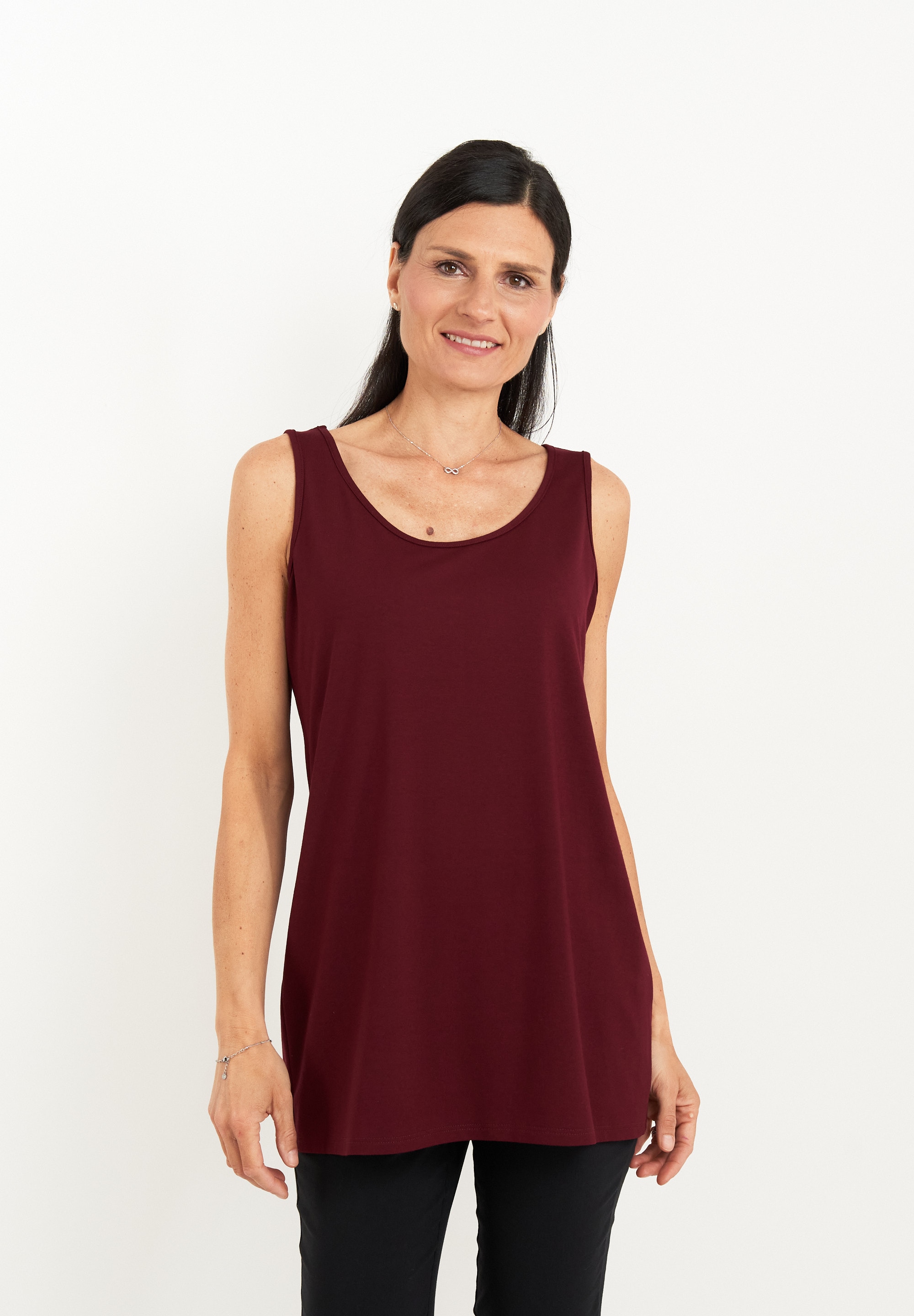 Seidel Moden Longtop Sommertop mit Viskose und Stretch - MADE IN GERMANY