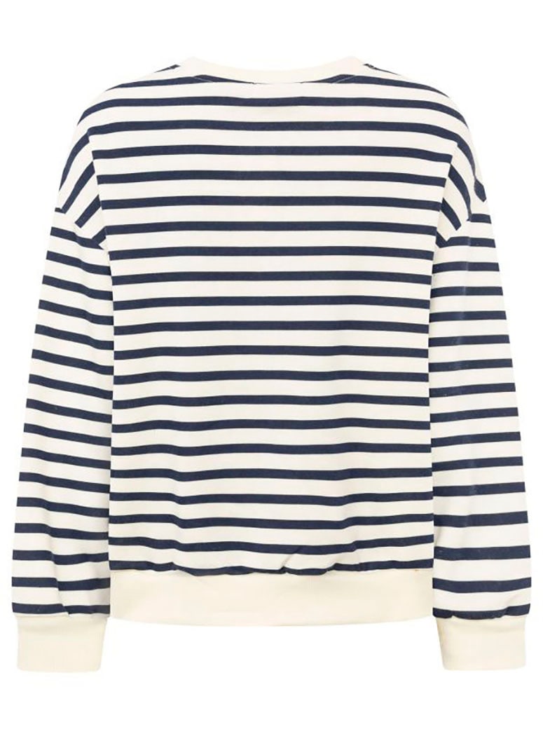 Zwillingsherz Sweatshirt »"Stripes"«, Rundhalsausschnitt, mit Streifen
