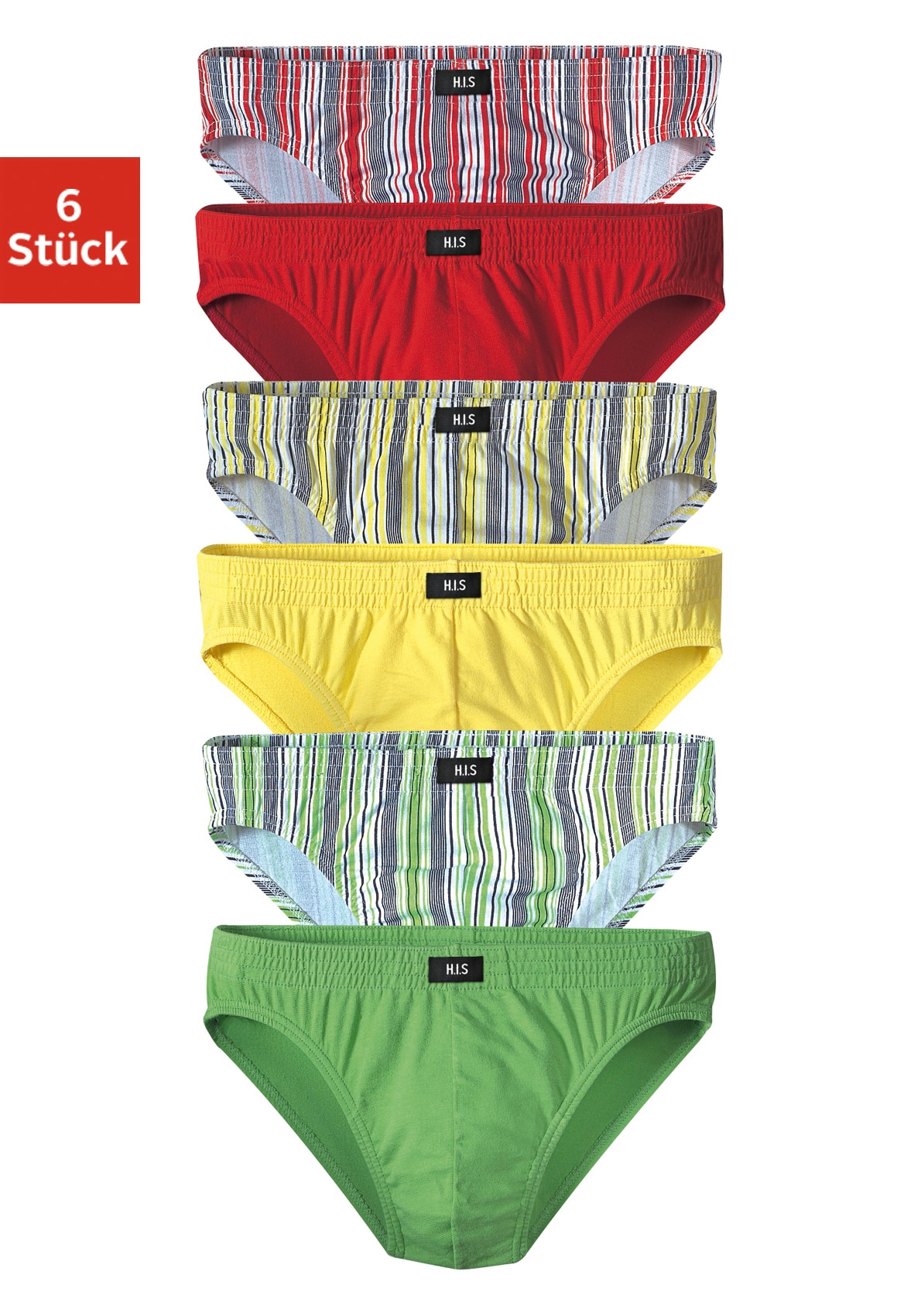 Image of H.I.S Slip Packung, 6 Stk. klassisch geschnitten