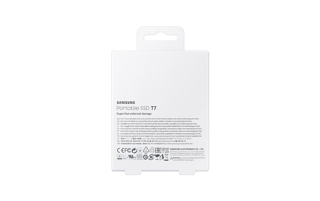 Samsung externe SSD »Port. SSD T7 2TB Titan Grey«