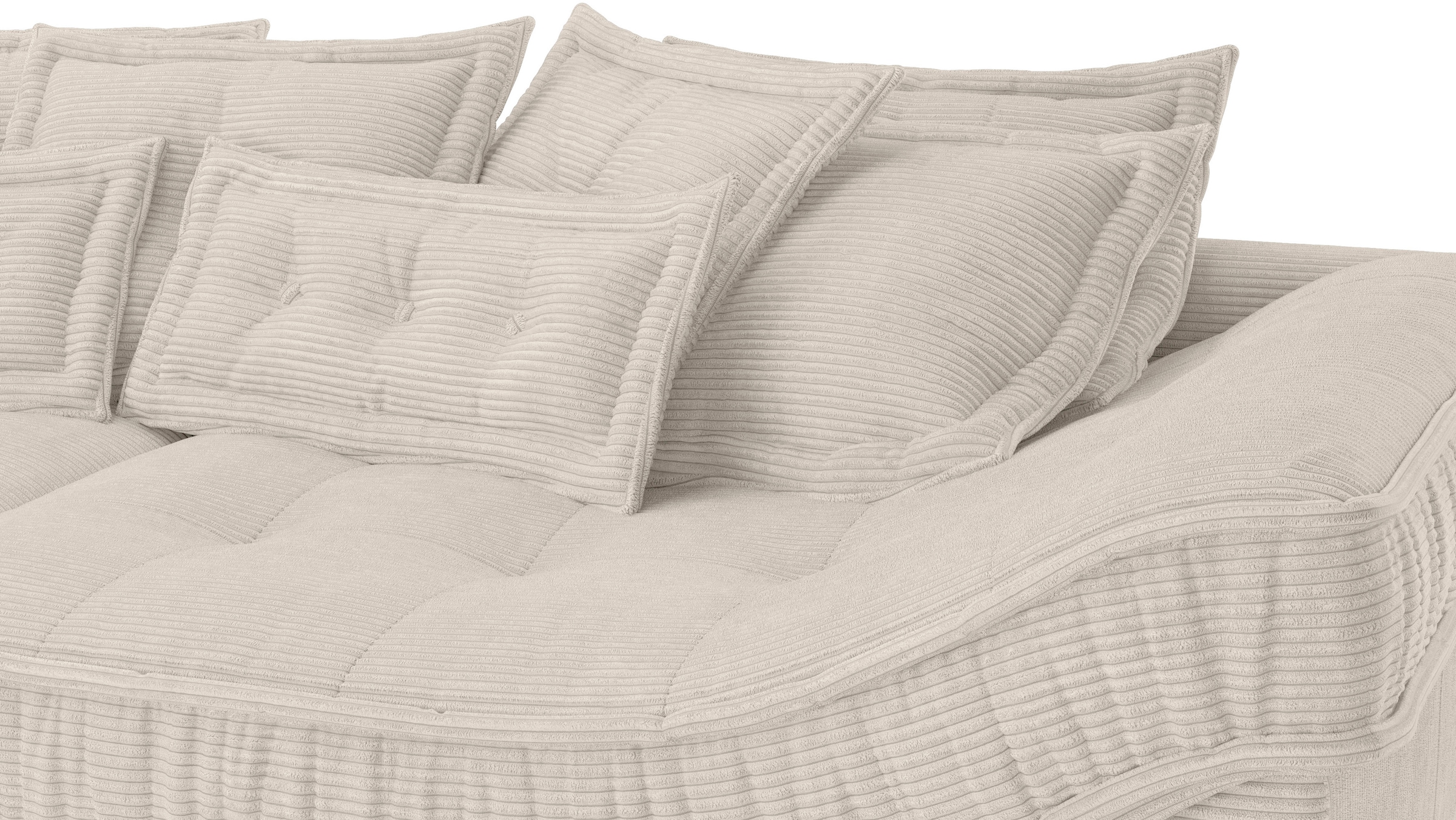 Mr. Couch Ecksofa »Diwan II DuraFlex L-Form«, DuraFlex-Kaltschaumpolsterung, bis 140 kg, 4 Bezugsqualitäten