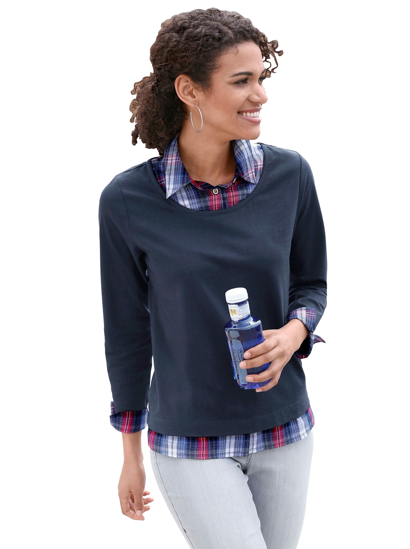 Image of Casual Looks 2-in-1-Shirt »2-in-1-Shirt«, (1 tlg.) bei Ackermann Versand Schweiz