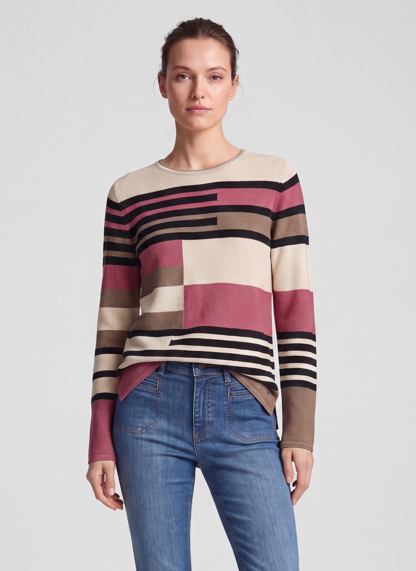 Image of Rabe Strickpullover gemustert