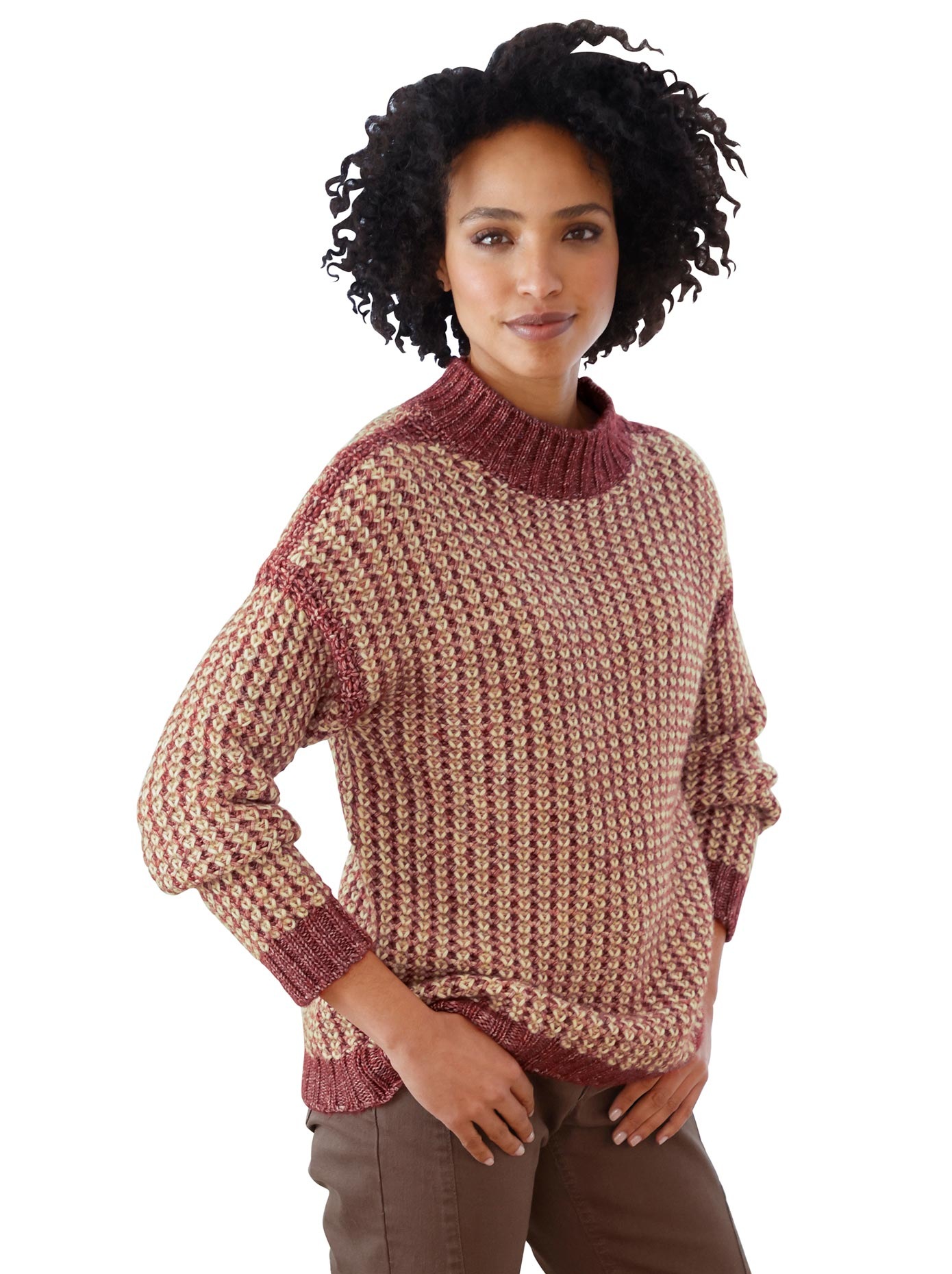 Image of LINEA TESINI by Heine Stehkragenpullover »Pullover« bei Ackermann Versand Schweiz