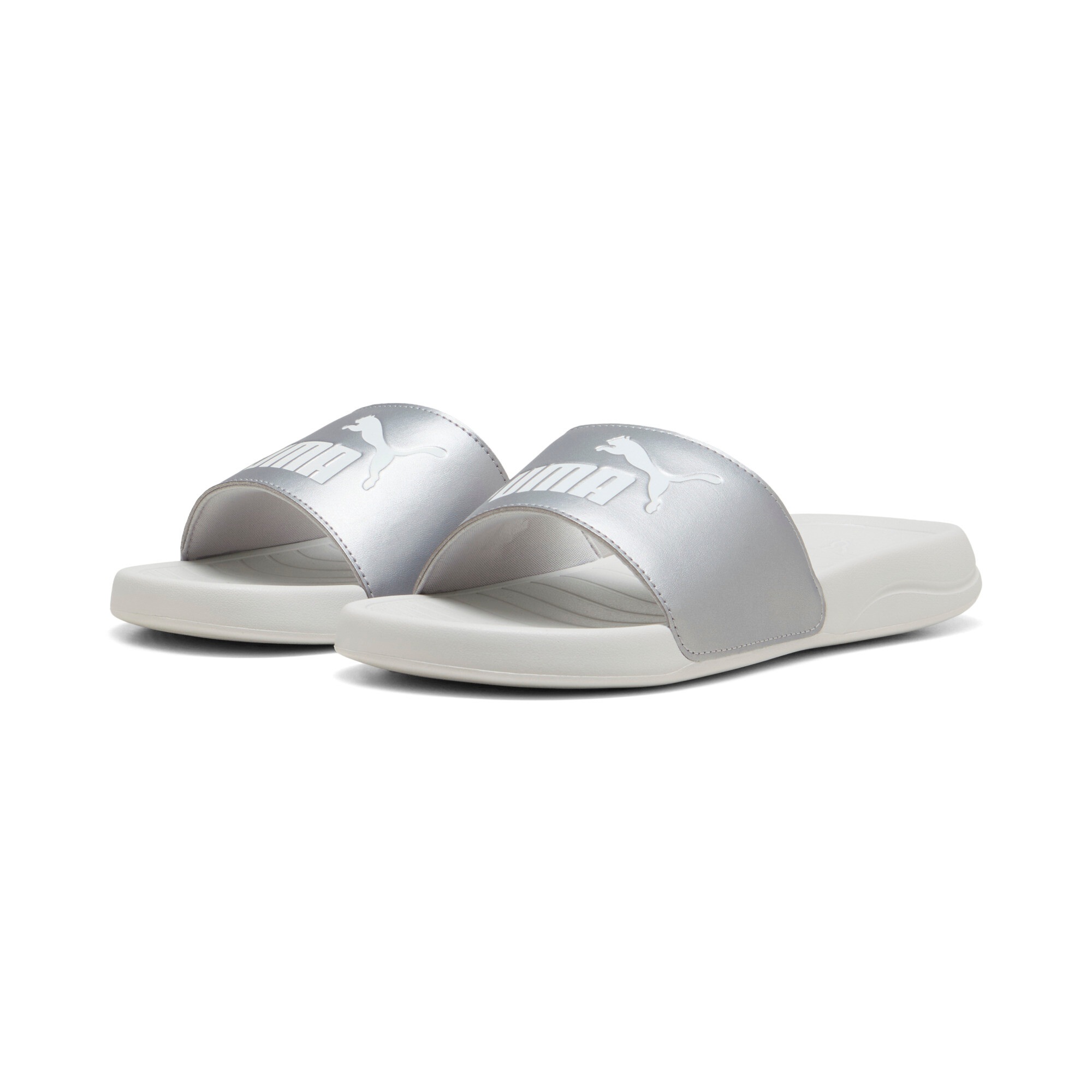 Image of PUMA Badesandale "POPCAT 20 METALLIC GLAM" Badelatschen