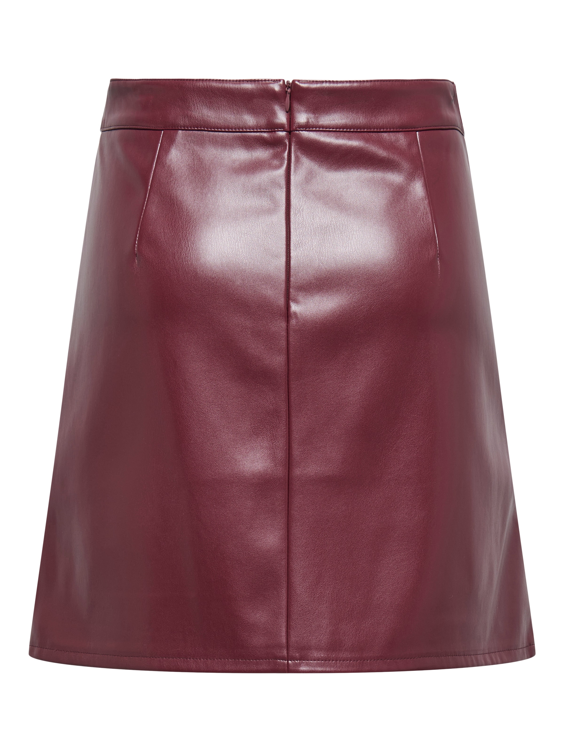 ONLY Lederimitatrock »ONLISABEL HW FAUX LEATHER SKIRT PNT«