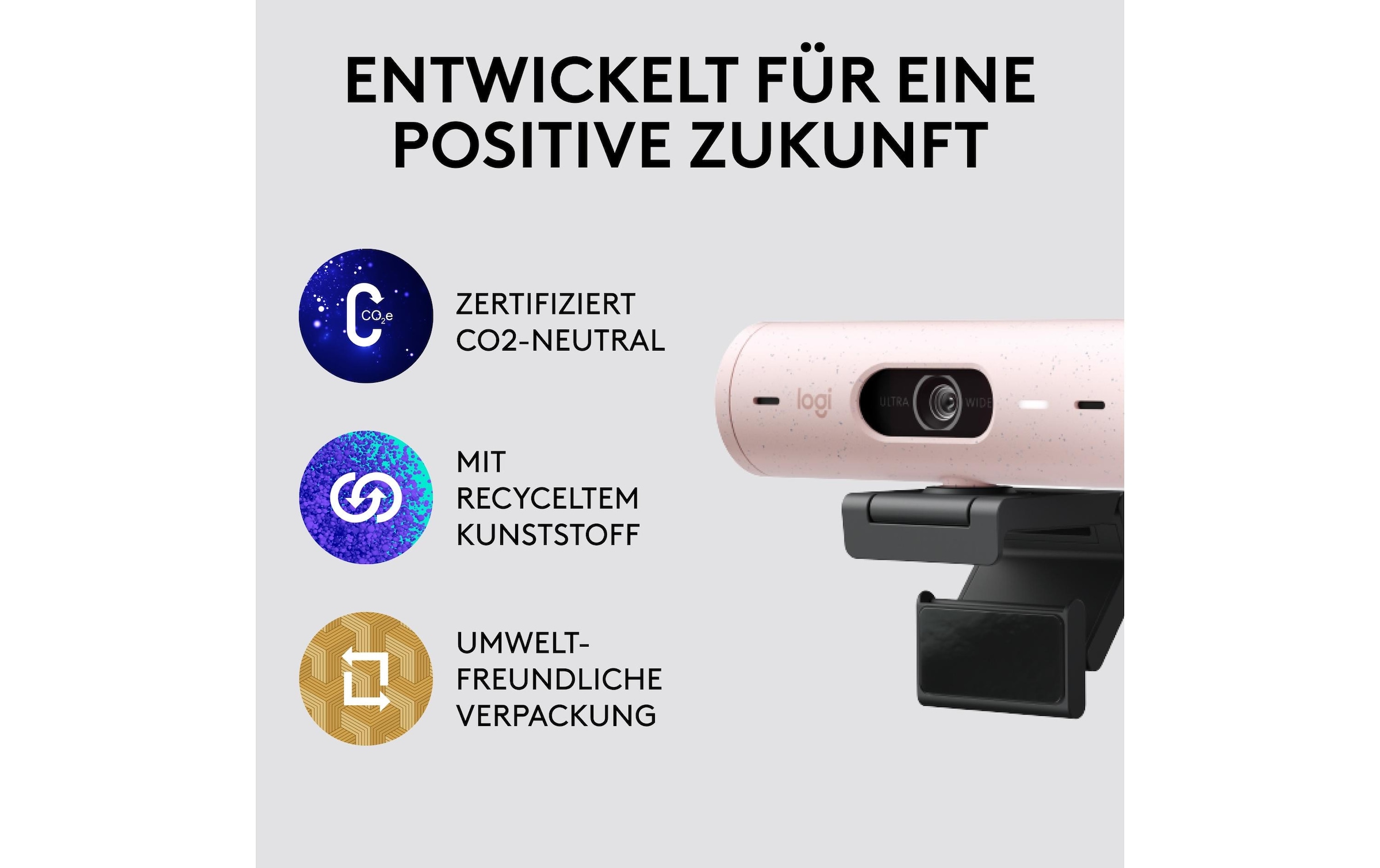 Webcam »Brio 500 rose«