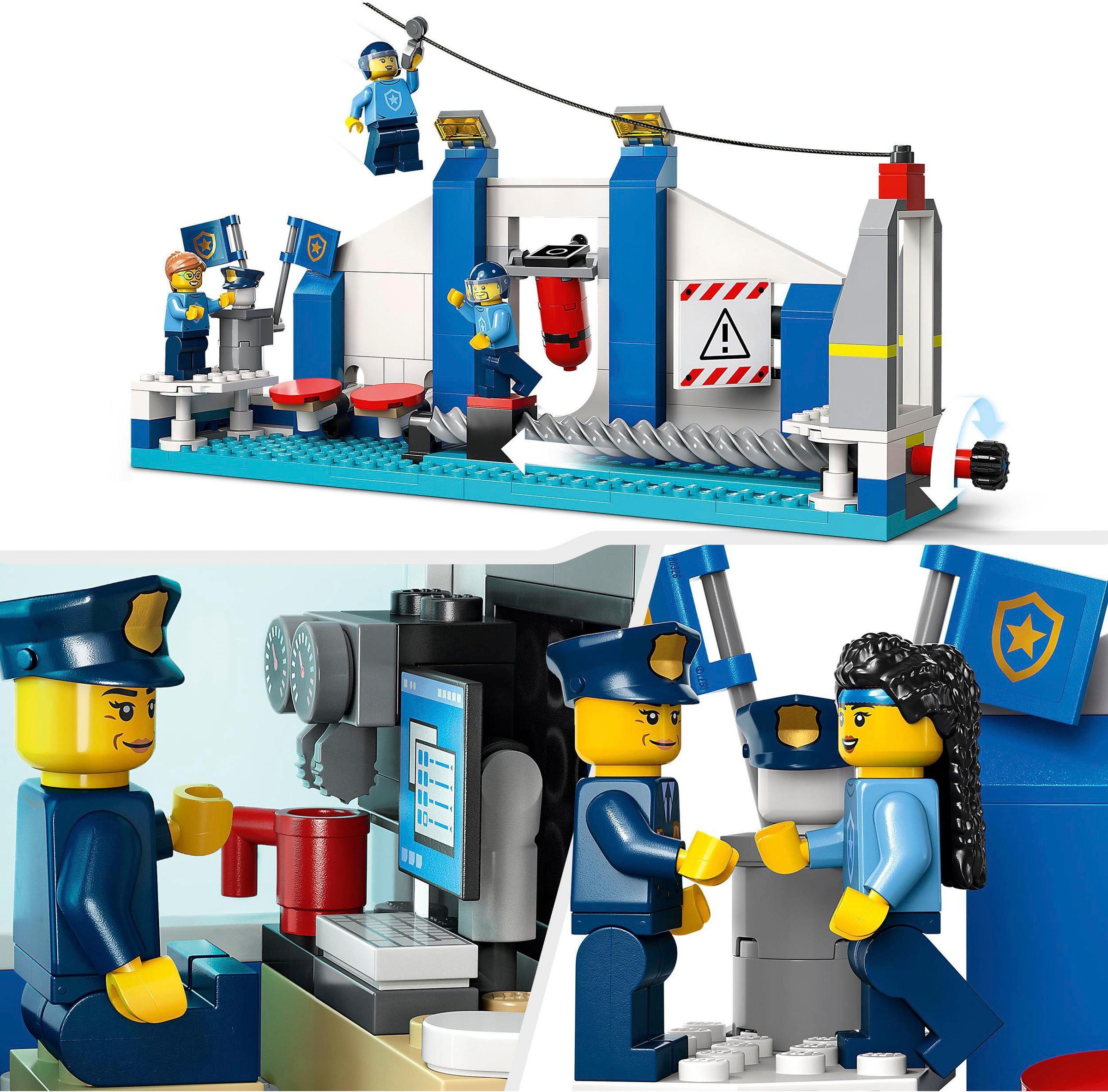 LEGO® Konstruktionsspielsteine »Polizeischule (60372), LEGO® City«, (823 St.), Made in Europe