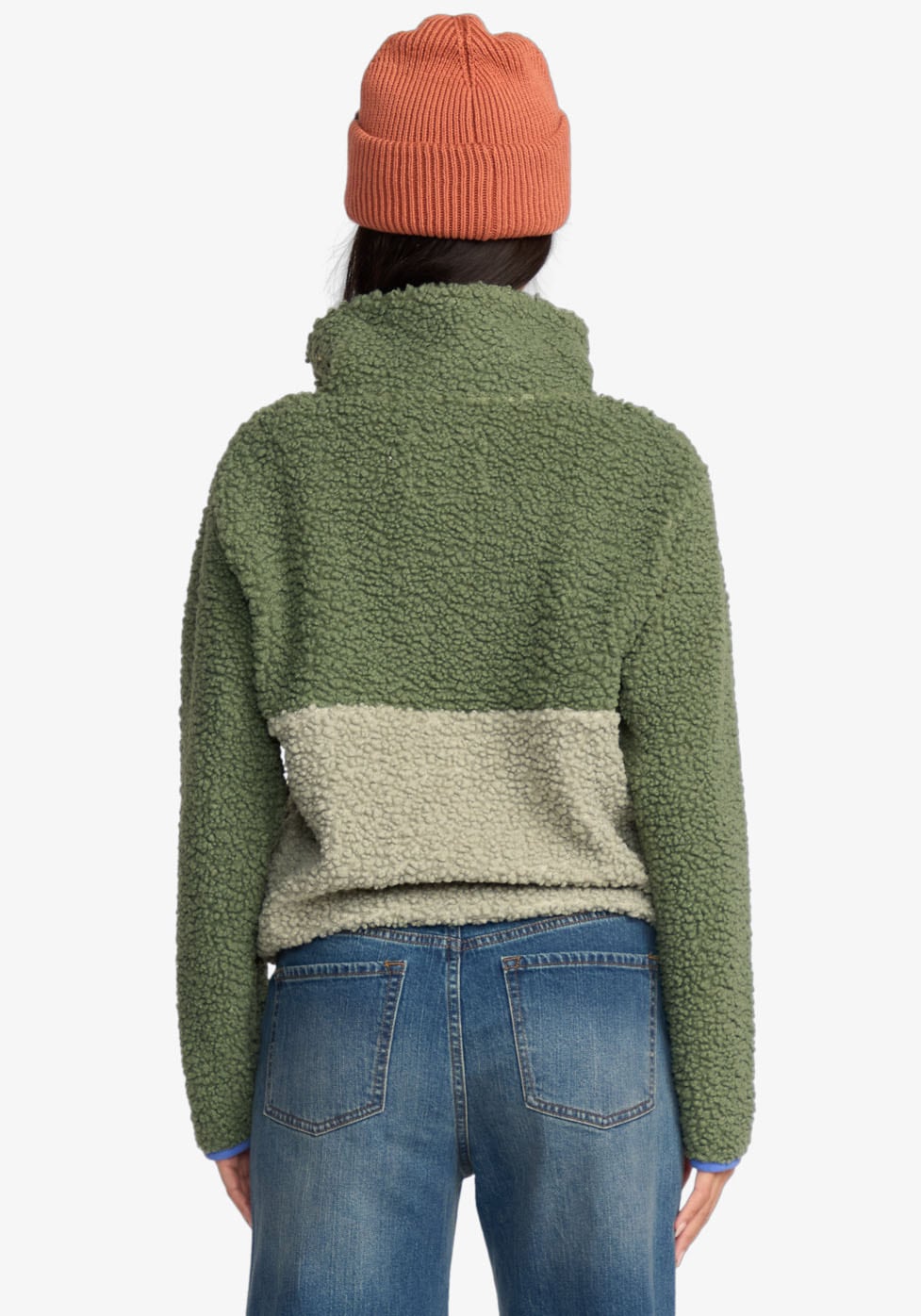 Billabong Pull en maille polaire »HORIZON MOCK NECK« en polaire tricotée, col montant