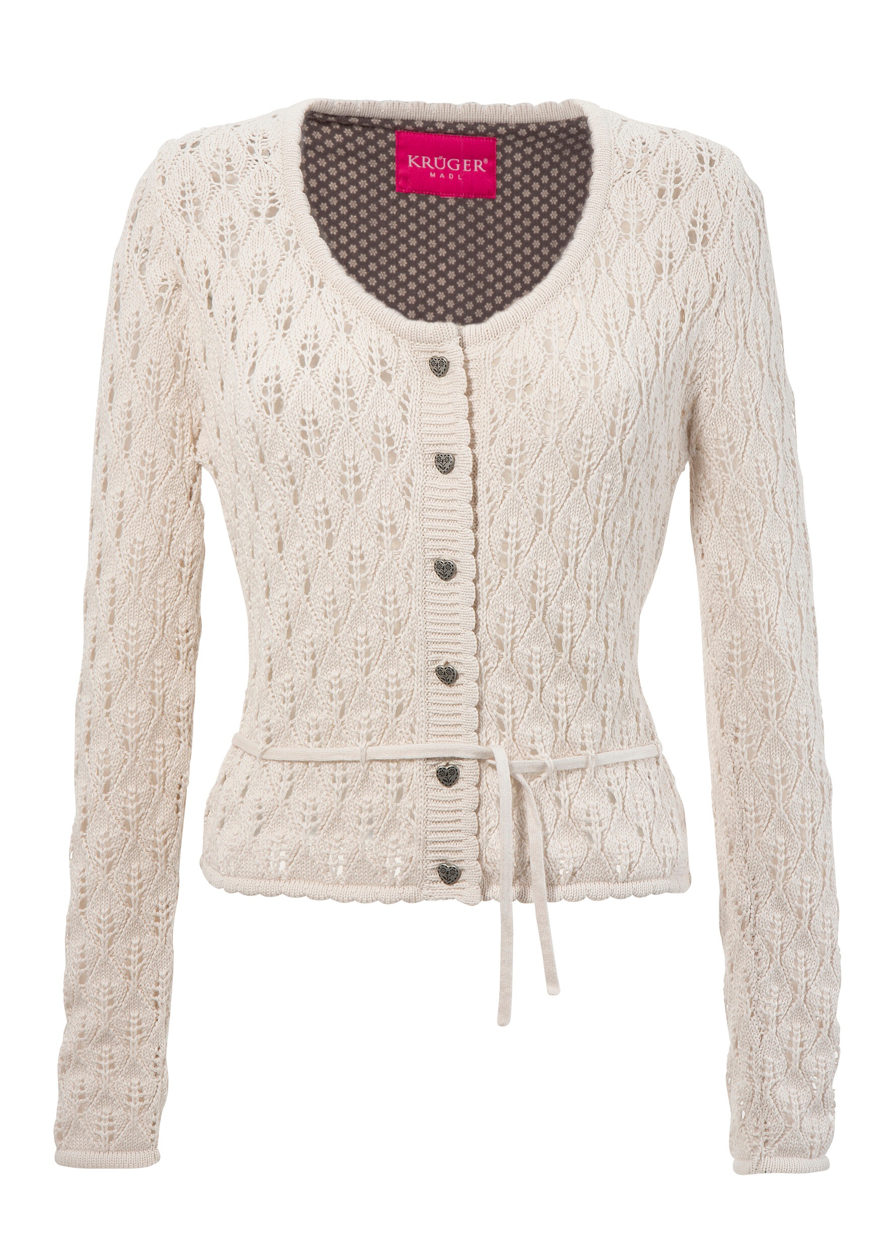 Image of Krüger Madl Trachtenstrickjacke, Damen, mit Lochmuster bei Ackermann Versand Schweiz