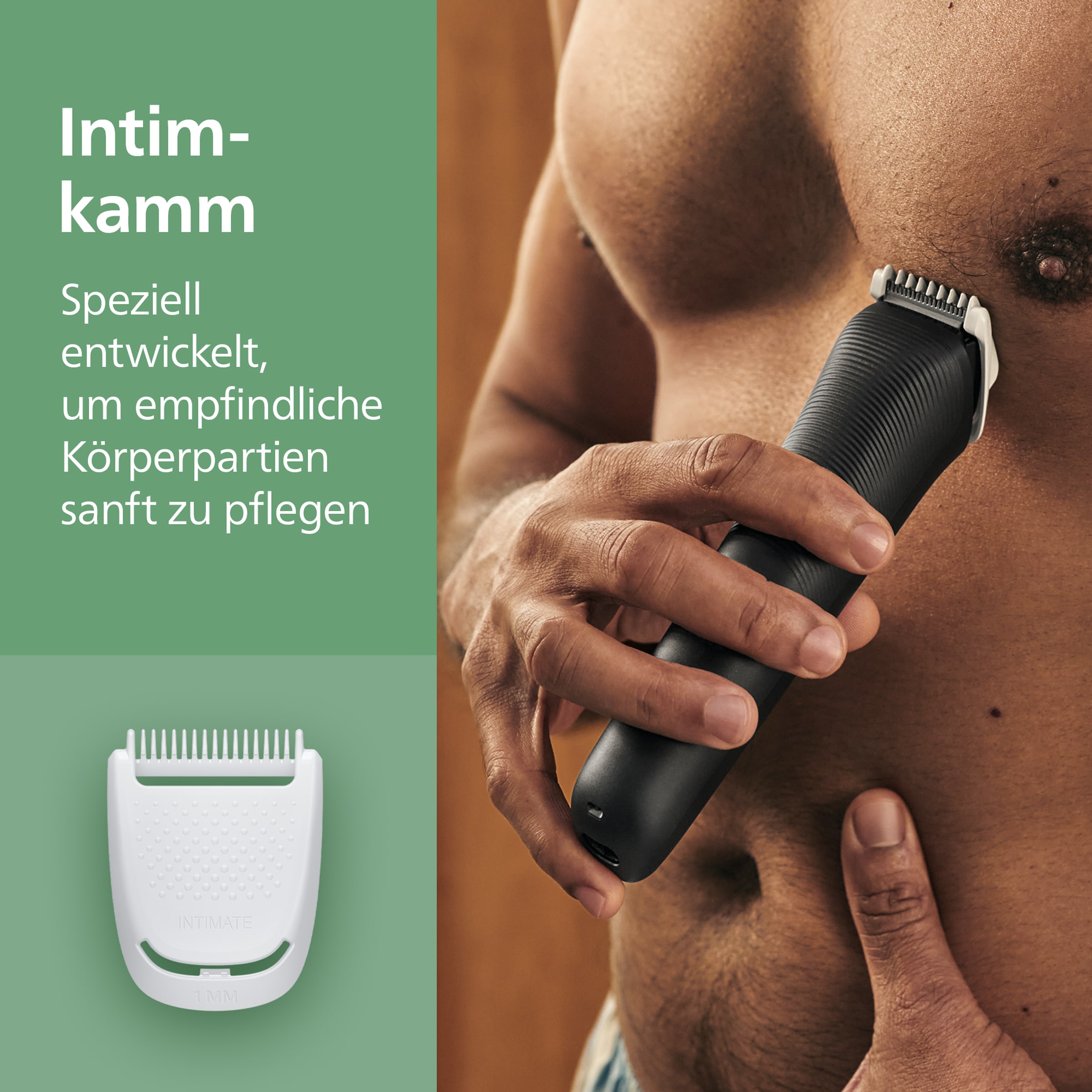 Philips Trimmer multifonctionnel »Series 3000 MG3945/15« 9 Aufsätze 9-in-1-Trimmer für Gesicht, Körper und Kopfhaare