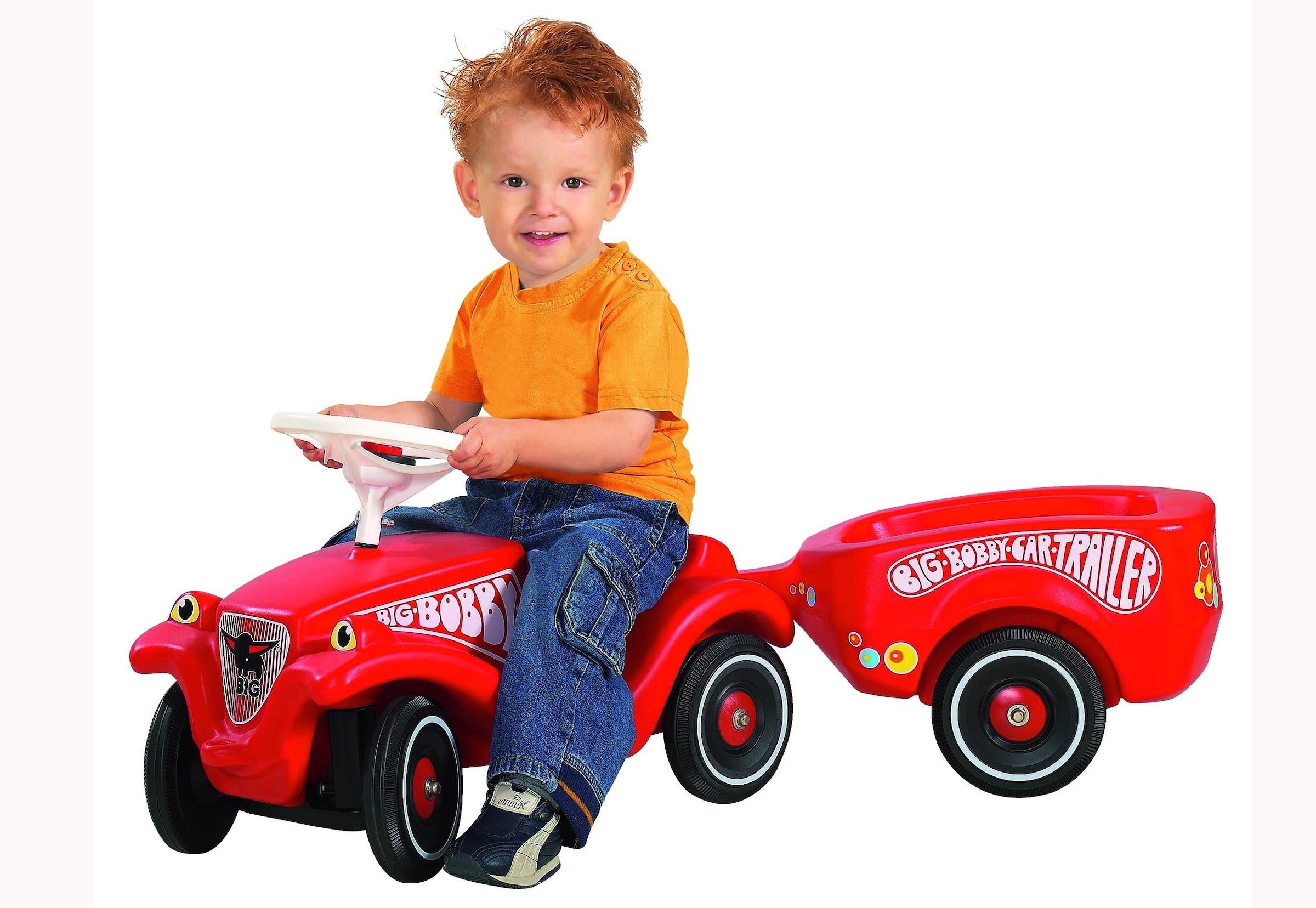 BIG Kinderfahrzeug-Anhänger »BIG Bobby-Car-Trailer«, Made in Germany