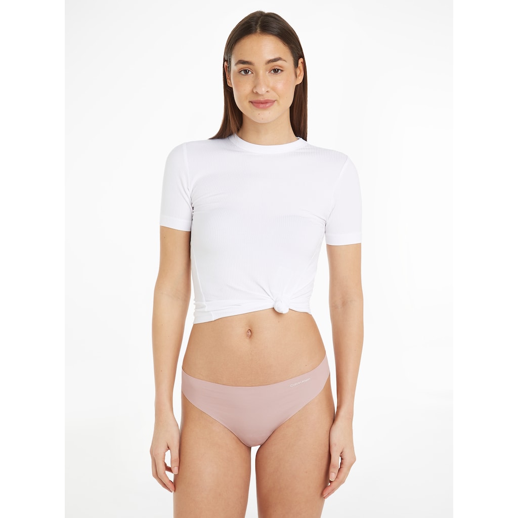 Calvin Klein Underwear Tanga »3 PACK THONG (MID-RISE)«, (Packung, 3 St., 3er-Pack)