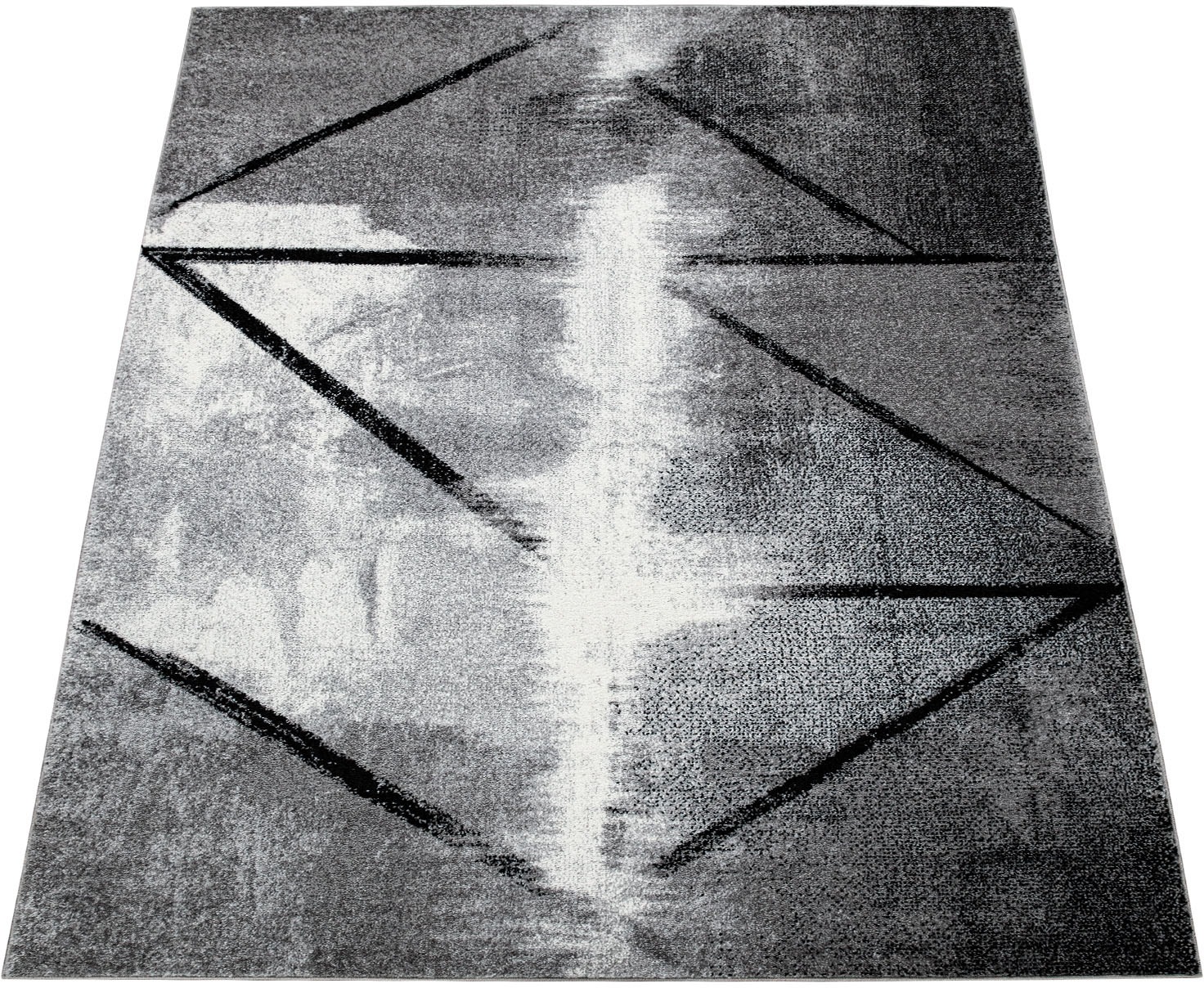Image of Paco Home Teppich »Mondial 110«, rechteckig, 11 mm Höhe, Kurzflor, modernes abstraktes Design, ideal im Wohnzimmer & Schlafzimmer bei Ackermann Versand Schweiz
