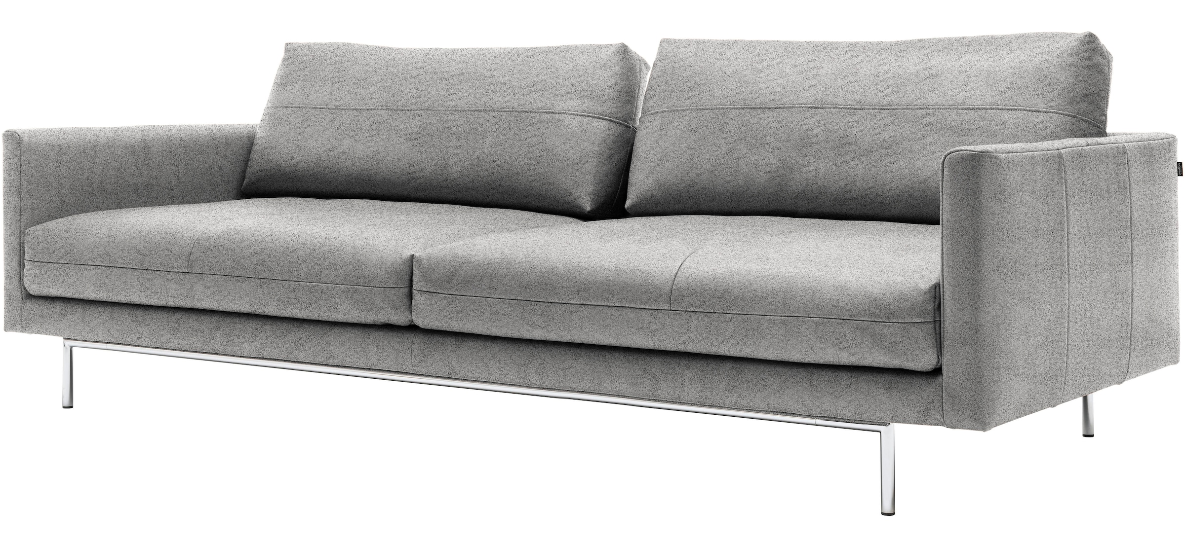 Creation BY ROLF BENZ 3,5-places »CR.414, Designsofa, edles Sofa, Loungesofa, Ledersofa, klares Design« en cuir ou chenille, confort d'assise de première qualité, rembourrage décontracté