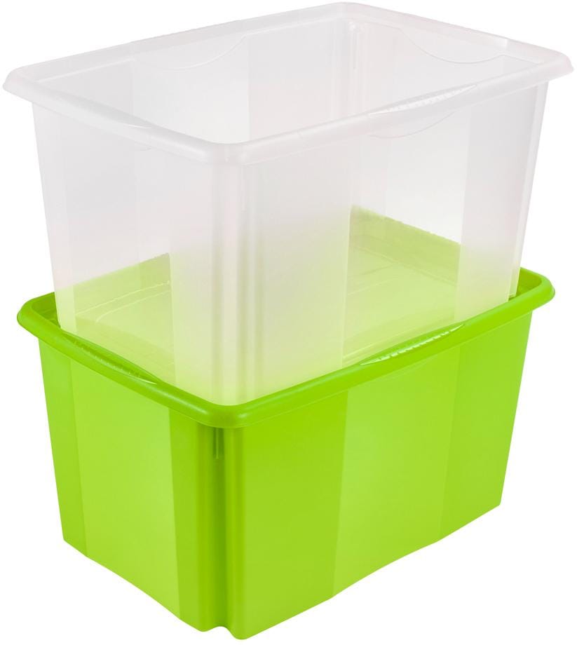 keeeper Aufbewahrungsbox »emil« 45 L, mit Deckel, hochwertiger Kunststoff