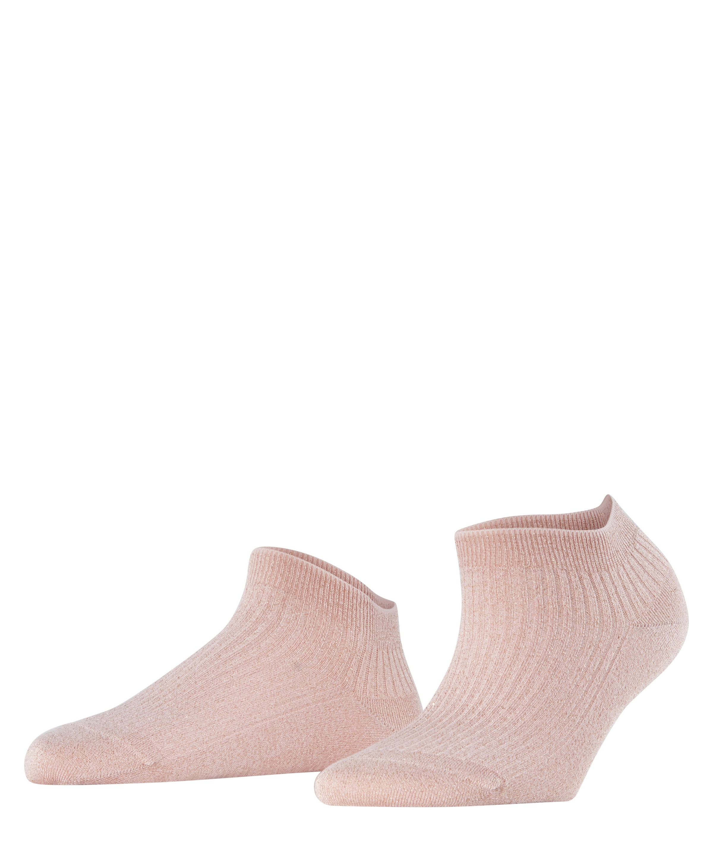 FALKE Chaussettes de baskets »Shiny Rib« avec structure côtelée, en mélange de viscose, respirant