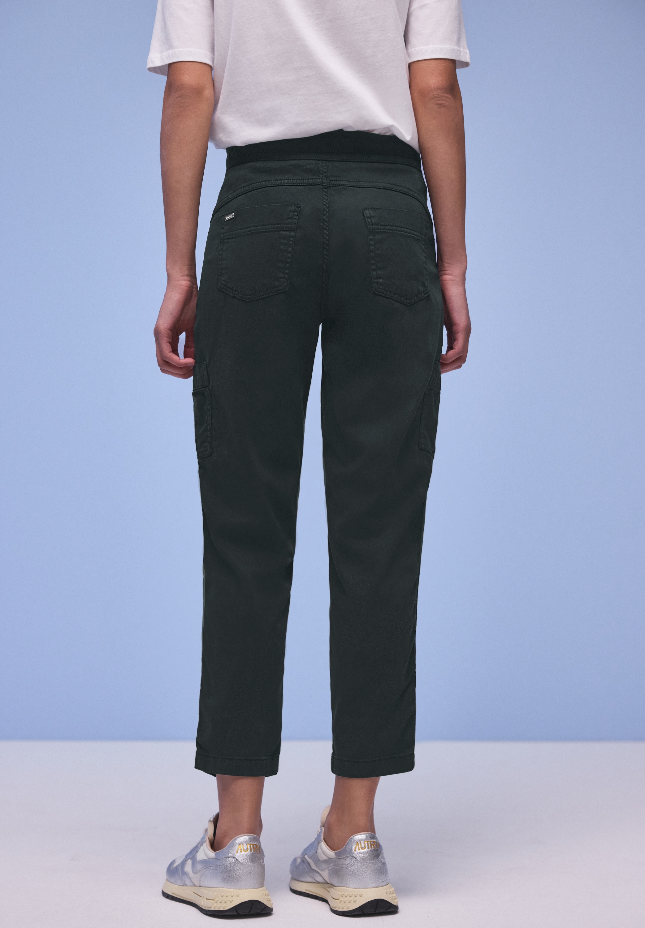 STREET ONE Pantalon de jogging »Style Bonny«  mit Cargo-Taschen und Kordelzug