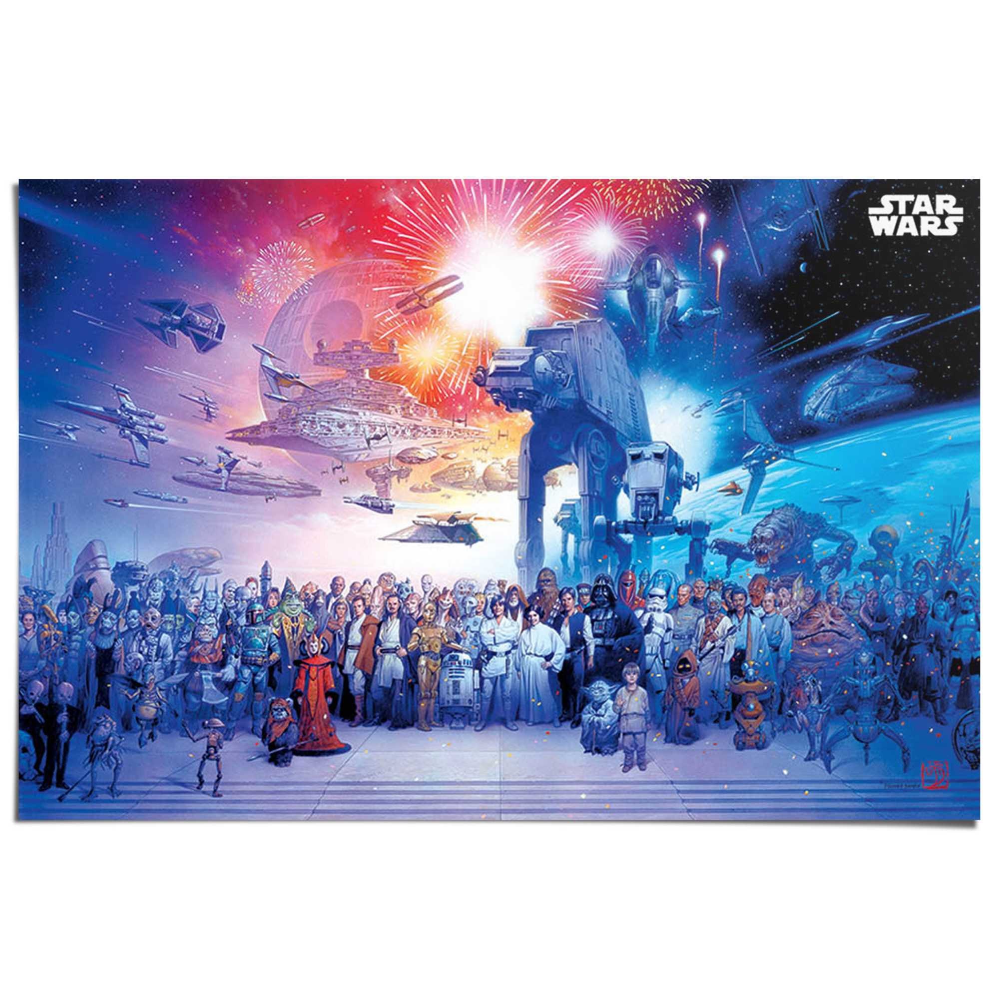 Image of Reinders Poster "Star Wars - universe"