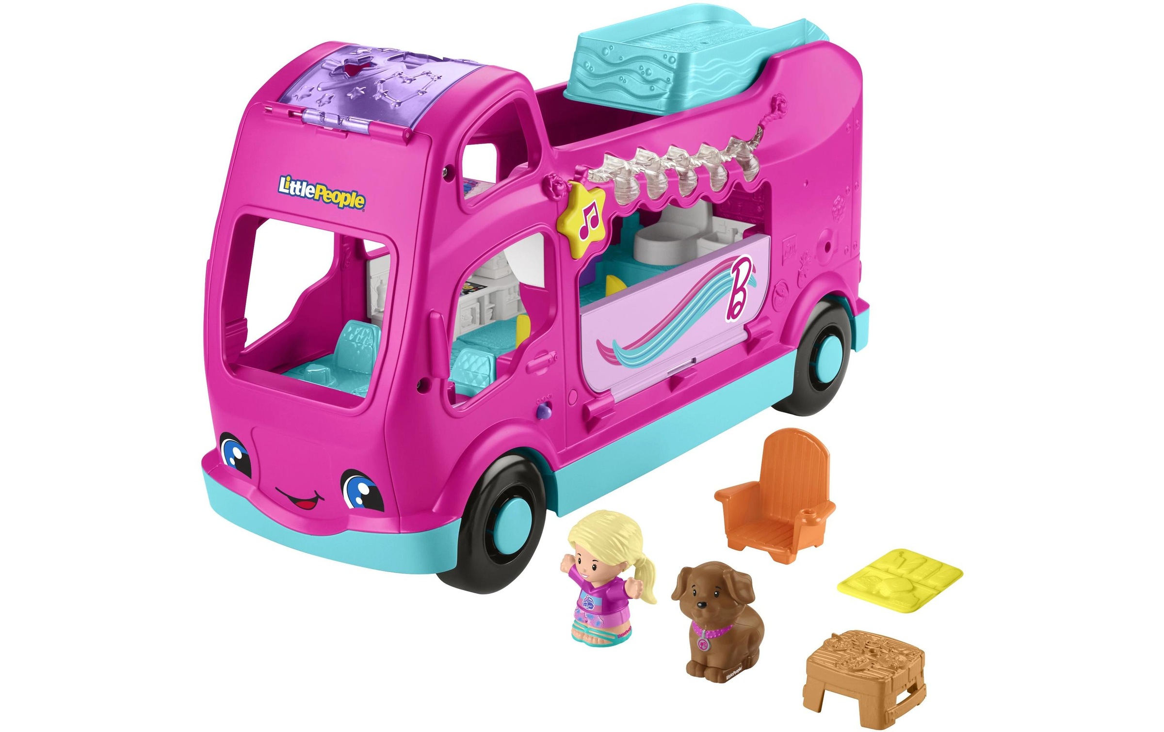 Fisher-Price® Spielzeug-Auto »Barbie Dream Camper«