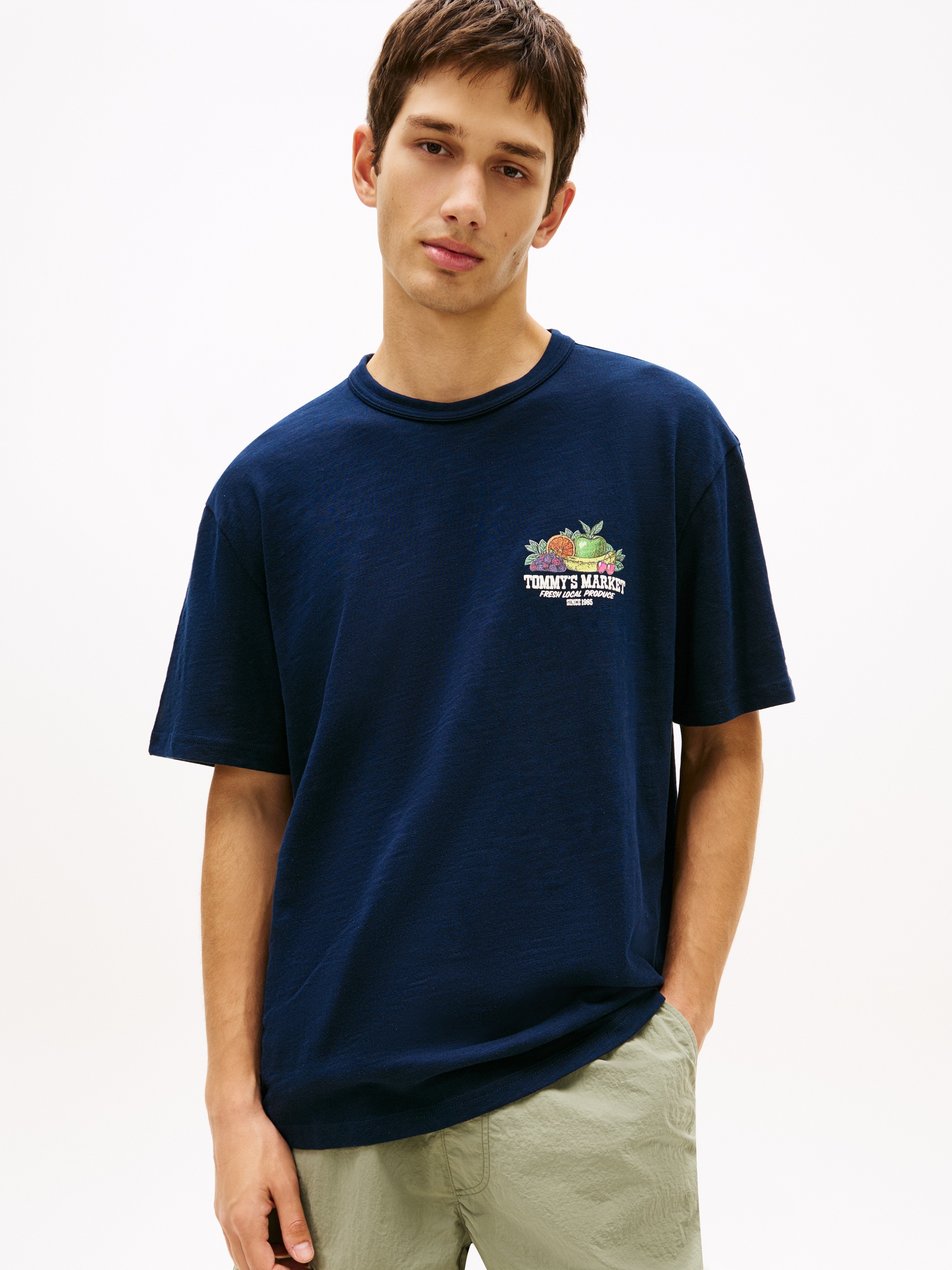 Image of Tommy Jeans T-Shirt "NOVELTY" Relaxed fit mit Print