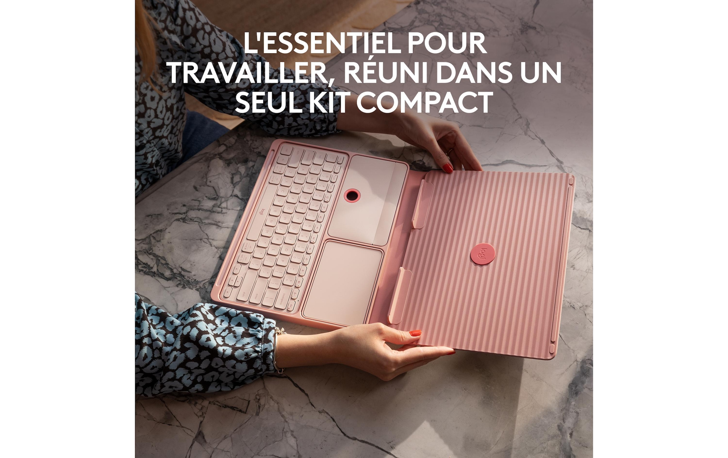 Logitech Clavier de tablette »Cover Casa Pop-Up Desk« ()