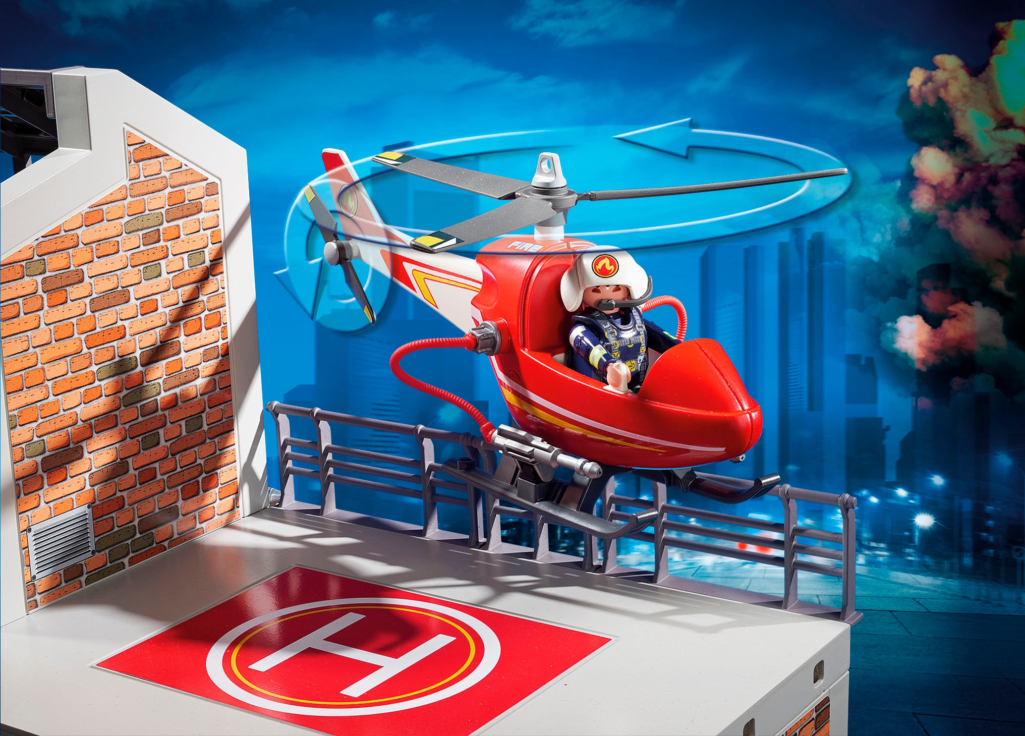 Playmobil® Konstruktions-Spielset »Grosse Feuerwache (9462), My Action Heroes« Made in Germany
