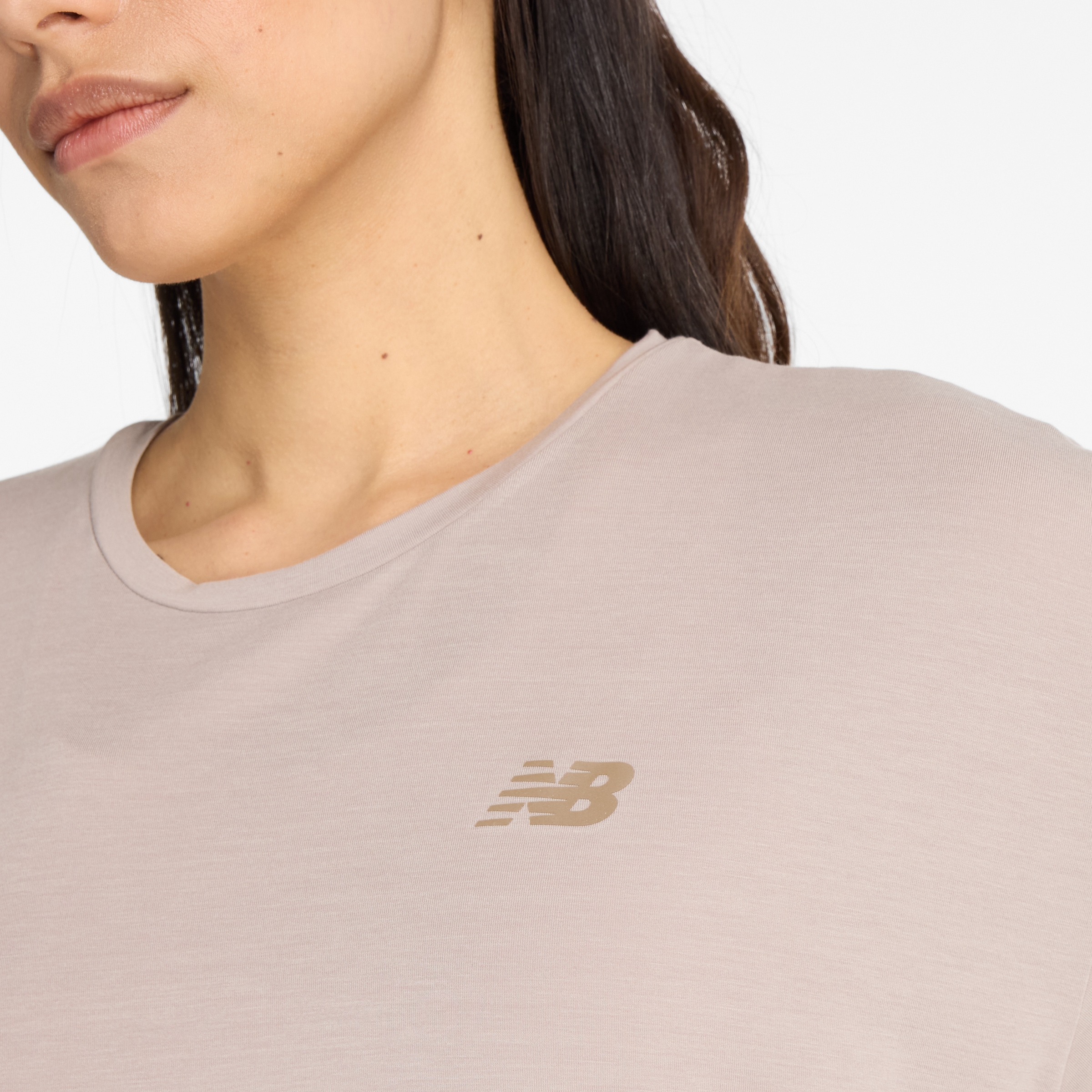New Balance Laufshirt, mit Label