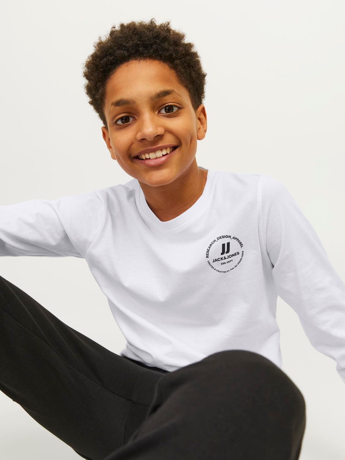 Jack & Jones Junior Langarmshirt »JJESWIFT TEE LS NOOS JNR«