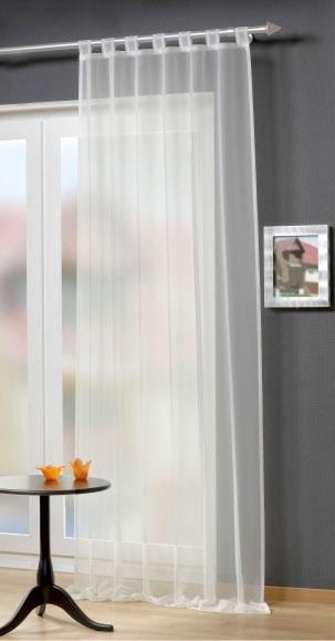 HOME WOHNIDEEN Vorhang »ALPHA« Schlaufen 1 Stk. tlg. HxB: 245x140, preisgünstiger Uni-Schlaufenschal