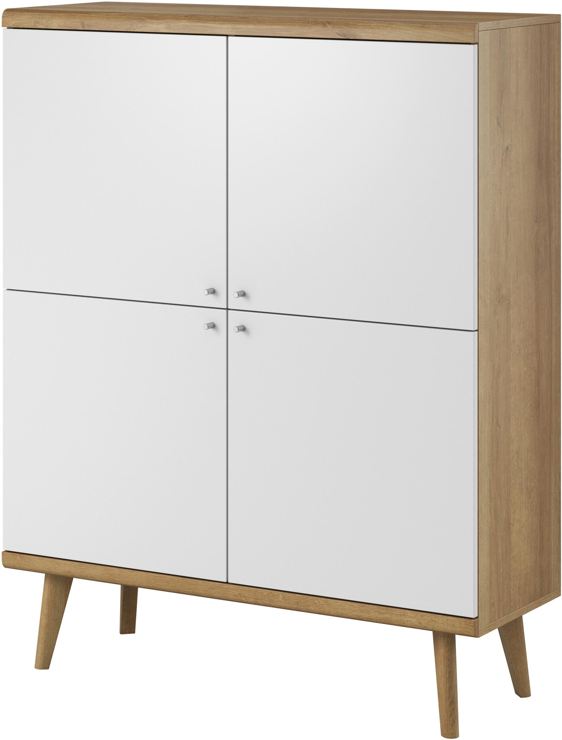 Home affaire Highboard "Merle" Scandi Design, Breite 107 cm