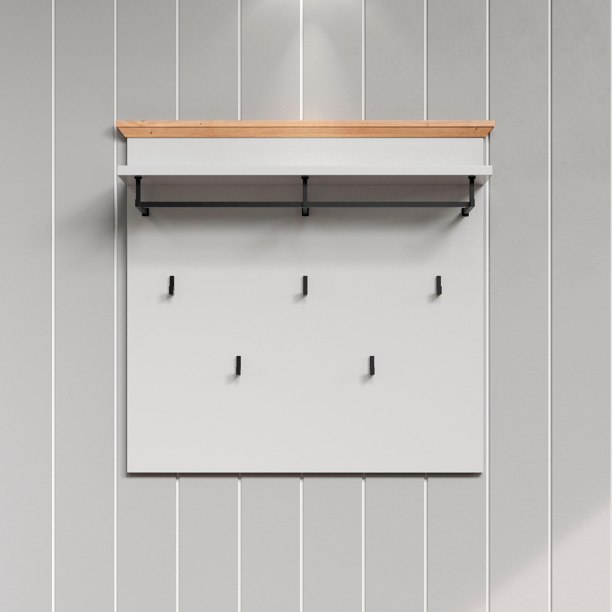 Home affaire Garderoben-Set »Herzwill«, (5 St.), 5-teiliges Sparset bestehend aus Schrank, Masse B/H/T ca.: 267/201/41cm