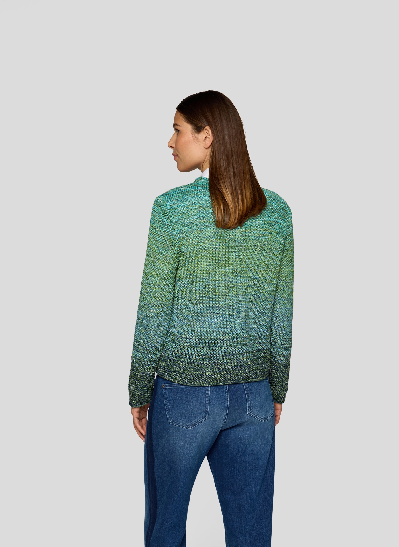 Rabe Pull en tricot mit Farbverlauf
