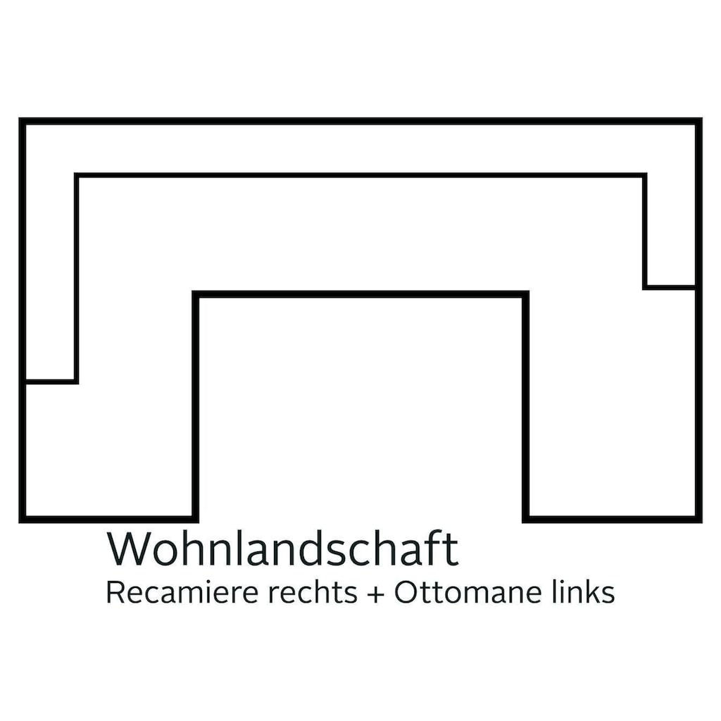 Home affaire Wohnlandschaft »Solvei U-Form«