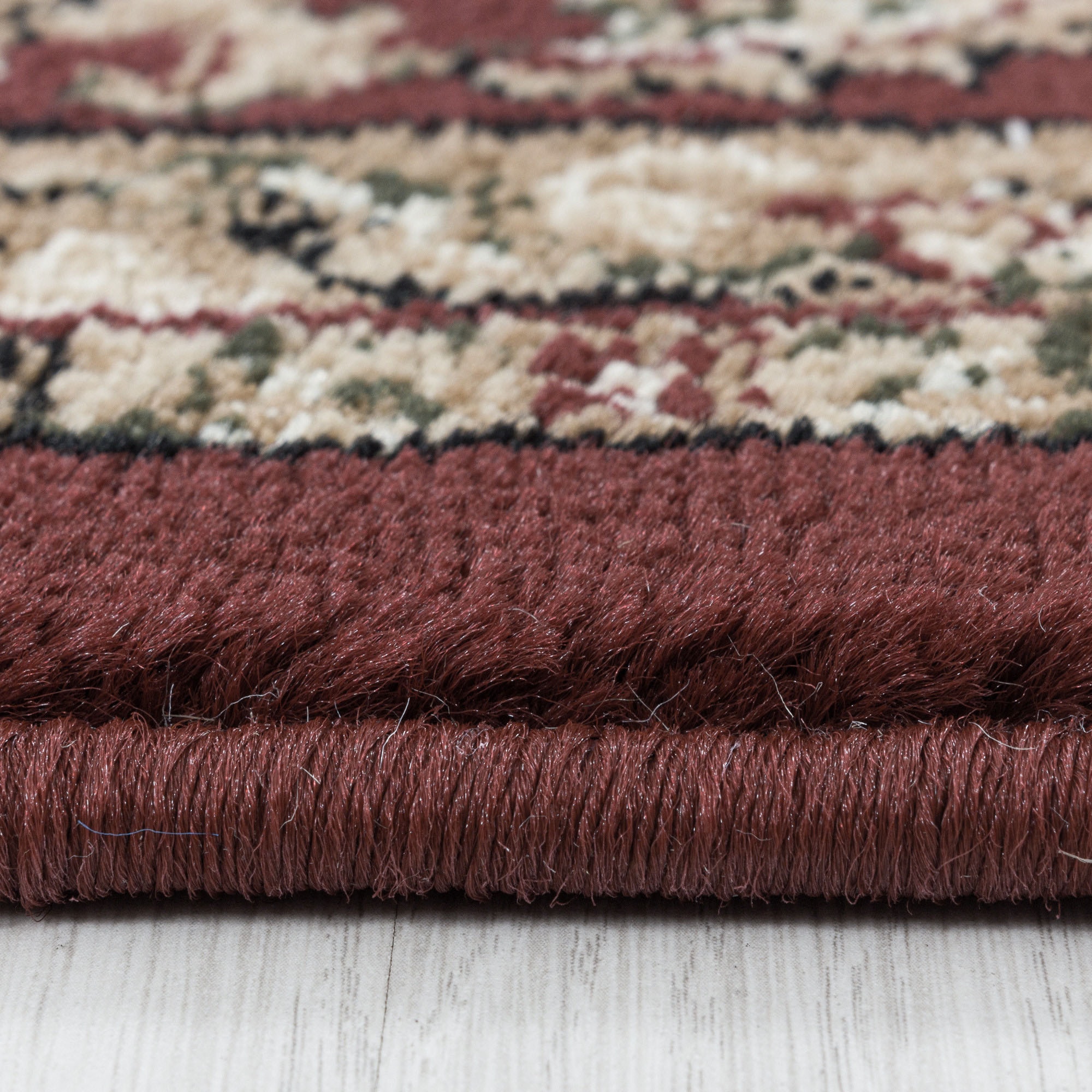 Ayyildiz Teppiche Teppich »KASHMIR 2604«, rechteckig, 10 mm Höhe, Orient Optik, pflegeleicht, robuster Kurzflor, Wohnzimmer